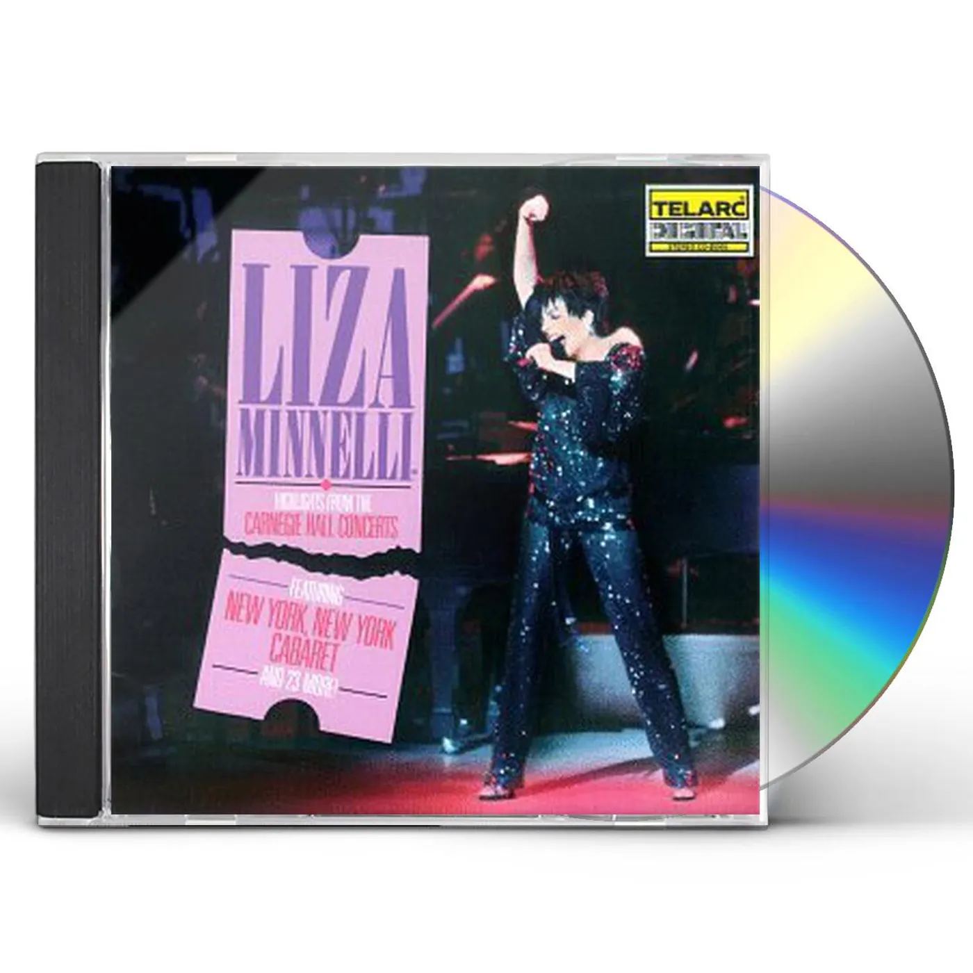 LIZA MINNELLI AT CARNEGIE HALL HIGHLIGHTS CD
