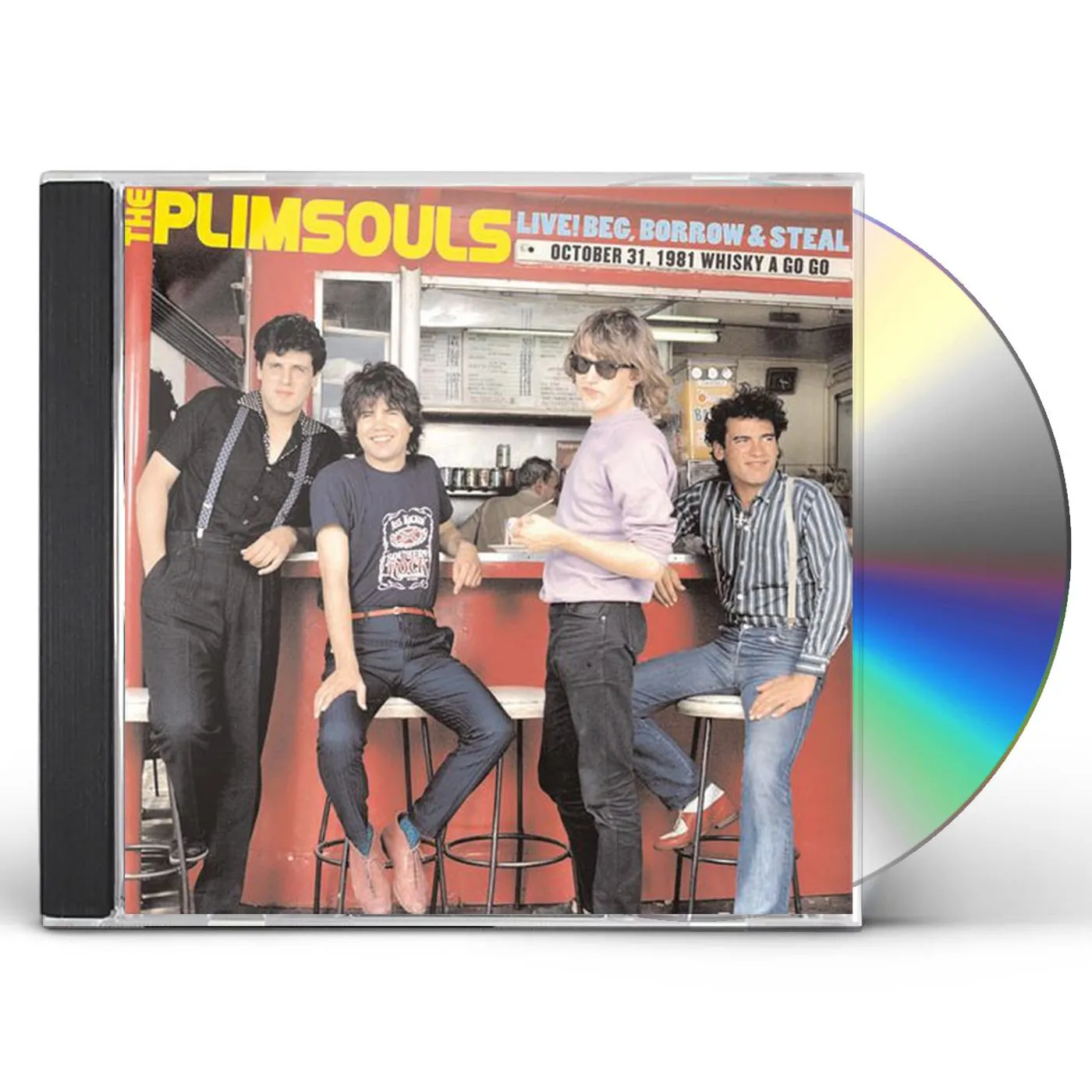 Plimsouls LIVE BEG BORROW & STEAL: OCTOBER 31 1981 WHISKEY CD