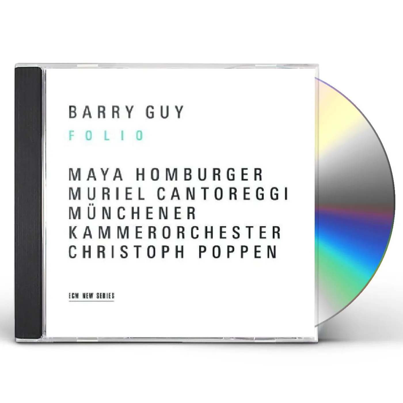 Barry Guy FOLIO CD