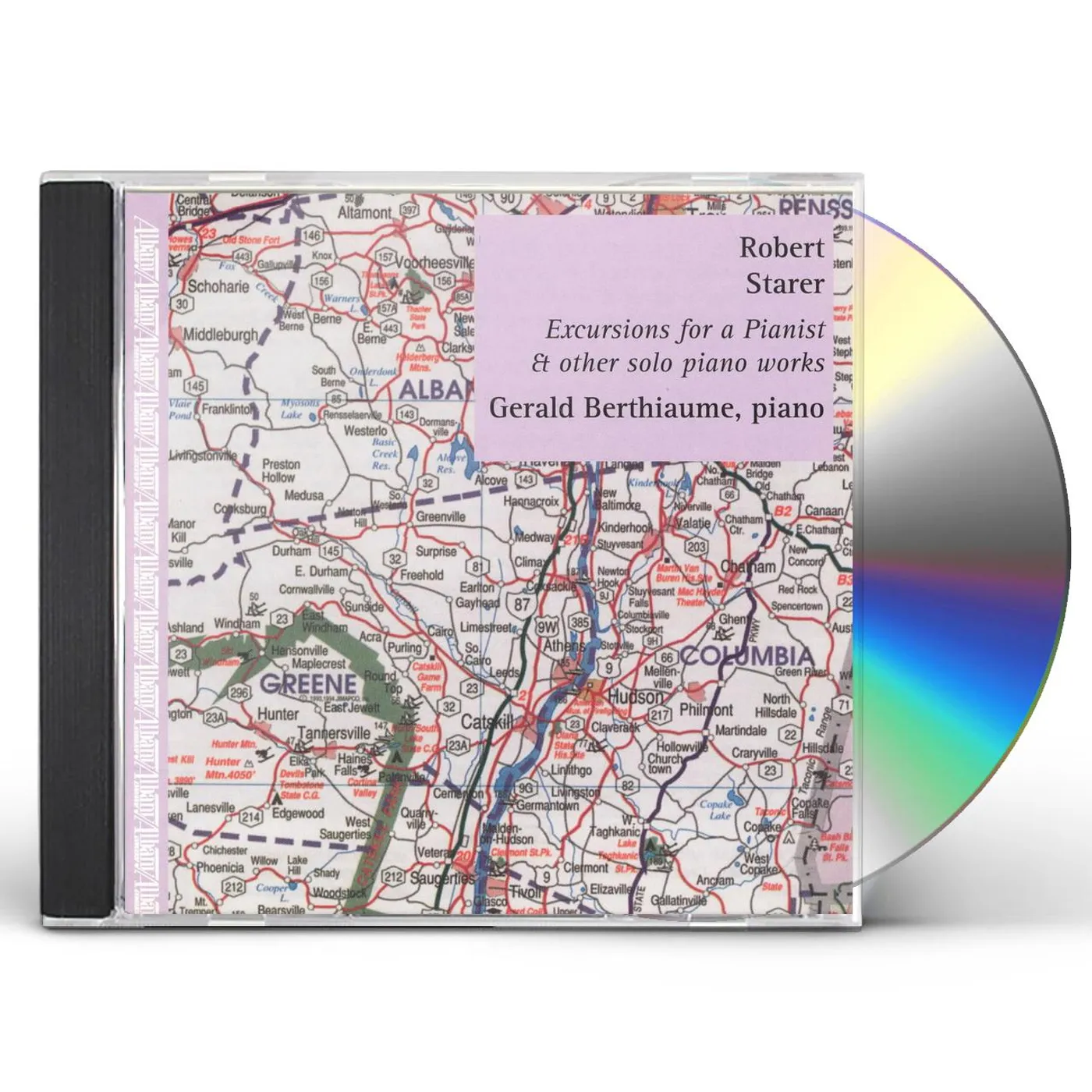 Robert Starer EXCURSIONS FOR A PIANIST CD