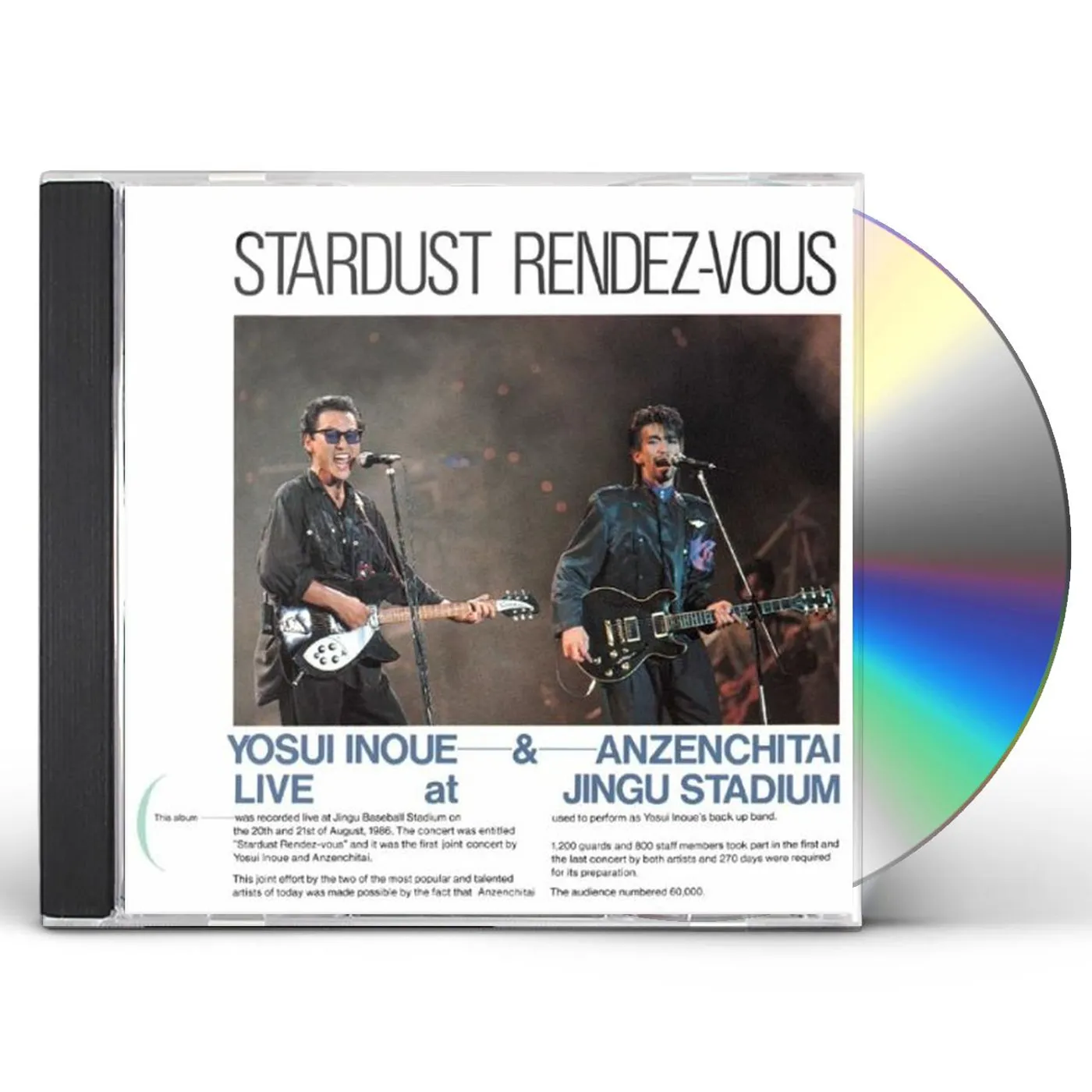 Yosui Inoue STARDUST RENDEZ-VOUS LIVE AT JINGU STADIUM CD