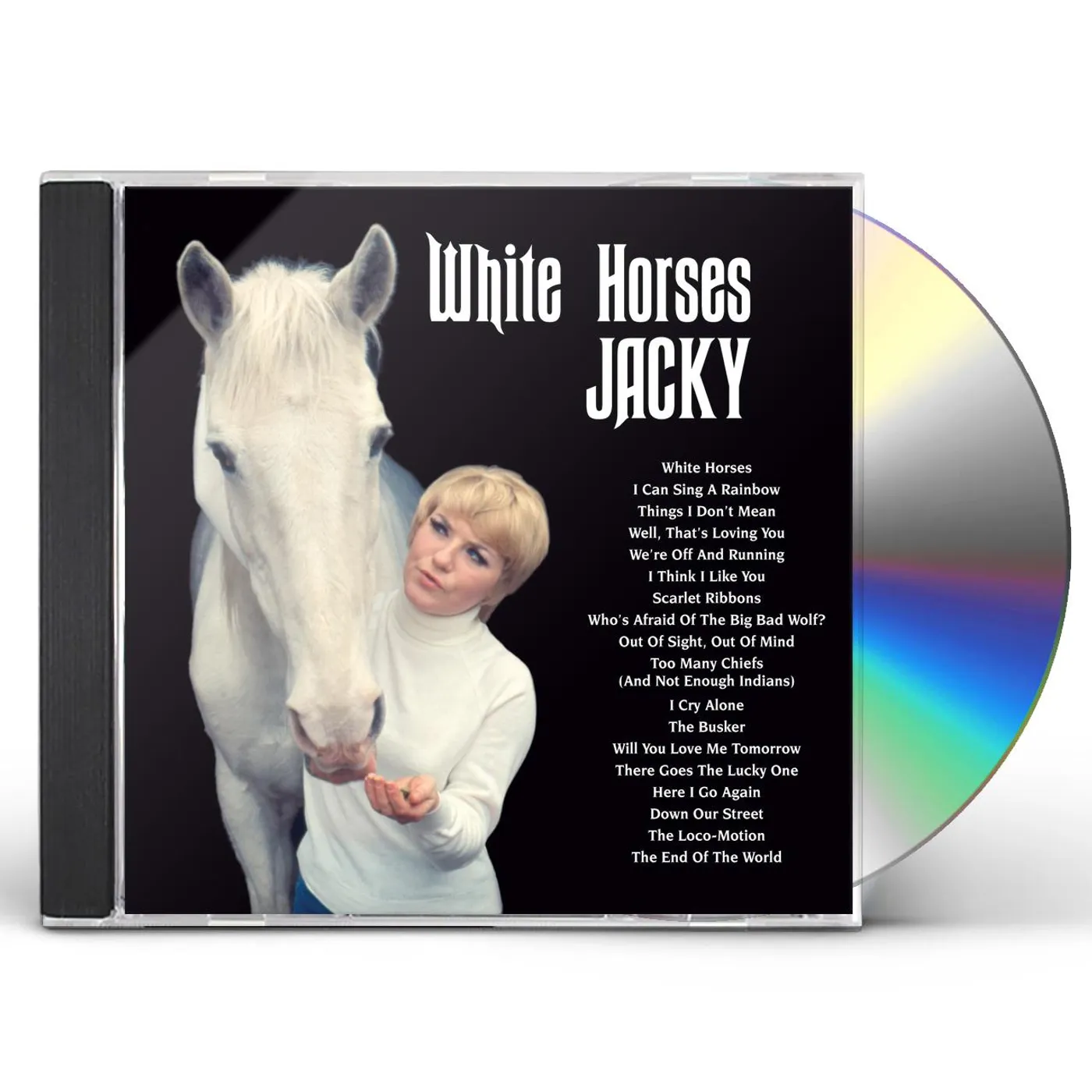 Jacky WHITE HORSES CD