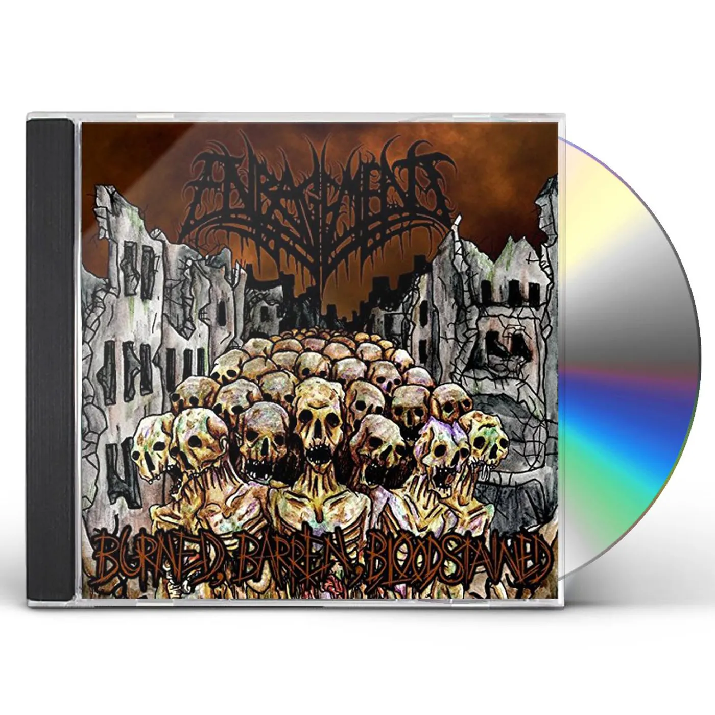 Enragement BURNED, BARREN, BLOODSTAINED CD