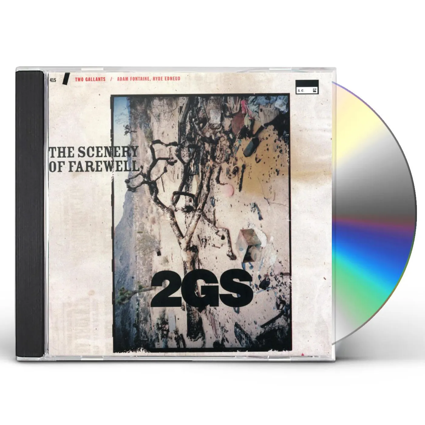 Two Gallants SCENERY OF FAREWELL CD