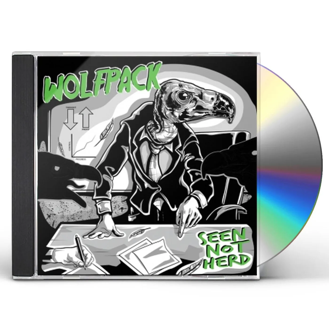 Wolfpack SEEN NOT HERD CD
