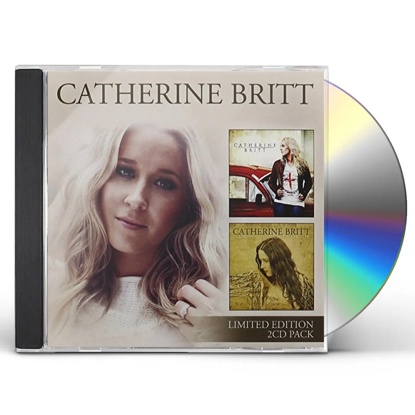 CATHERINE BRITT / ALWAYS NEVER ENOUGH : DOUBLE PAC CD
