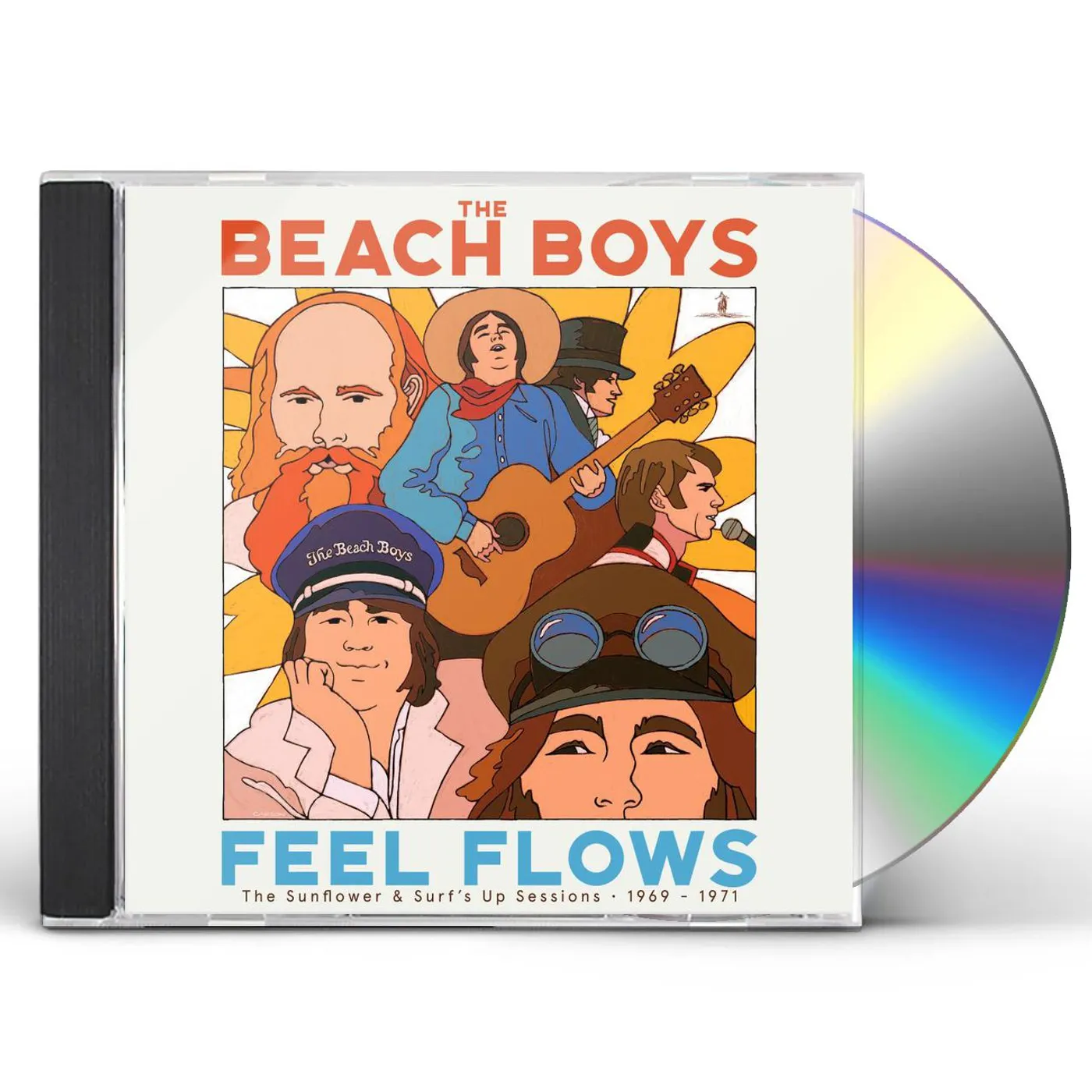 The Beach Boys FEEL FLOWS THE SUNFLOWER & SURF'S UP SESSIONS 1969 CD