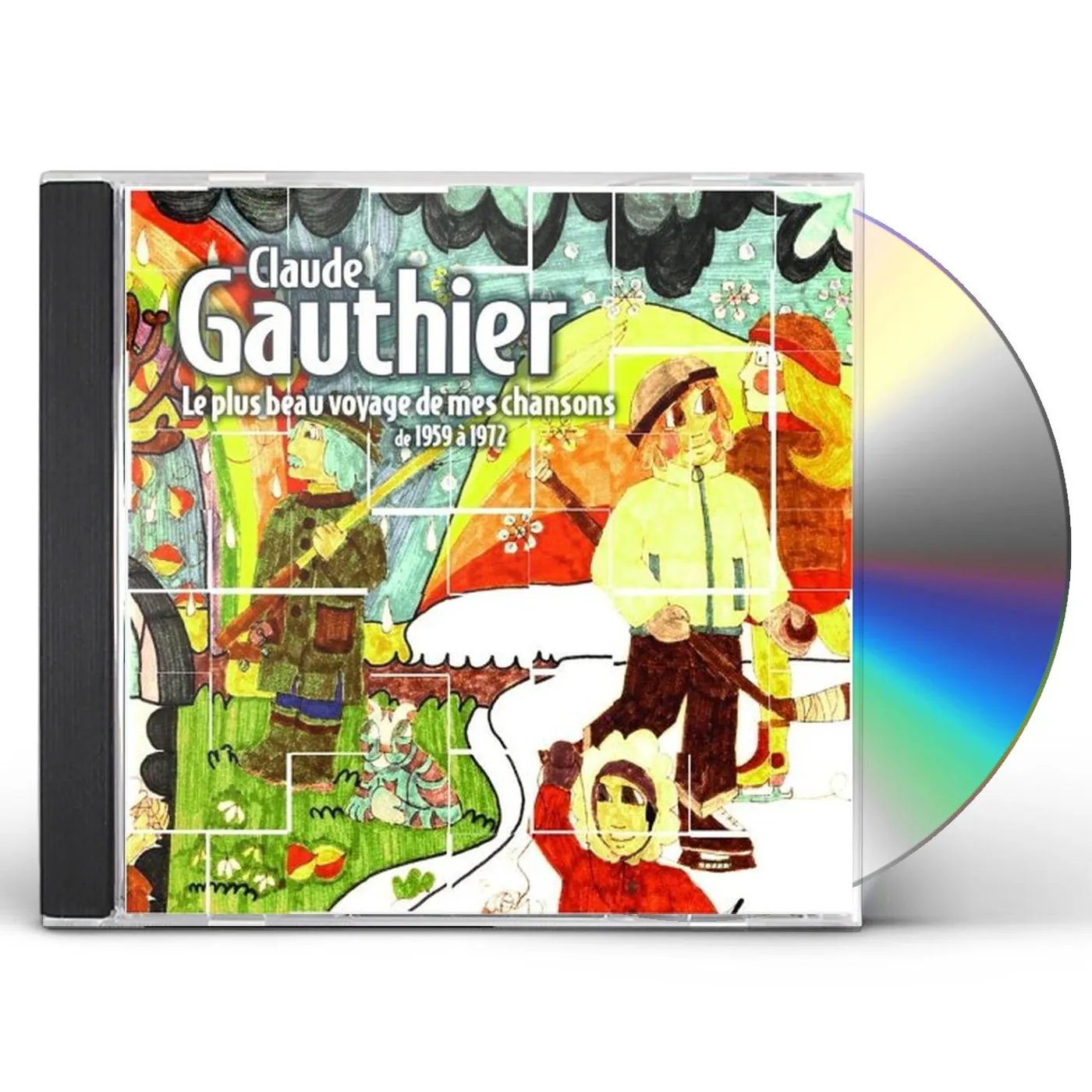 Claude Gauthier PLUS BEAU VOYAGE DE MES CHANSONS 1959-75 CD