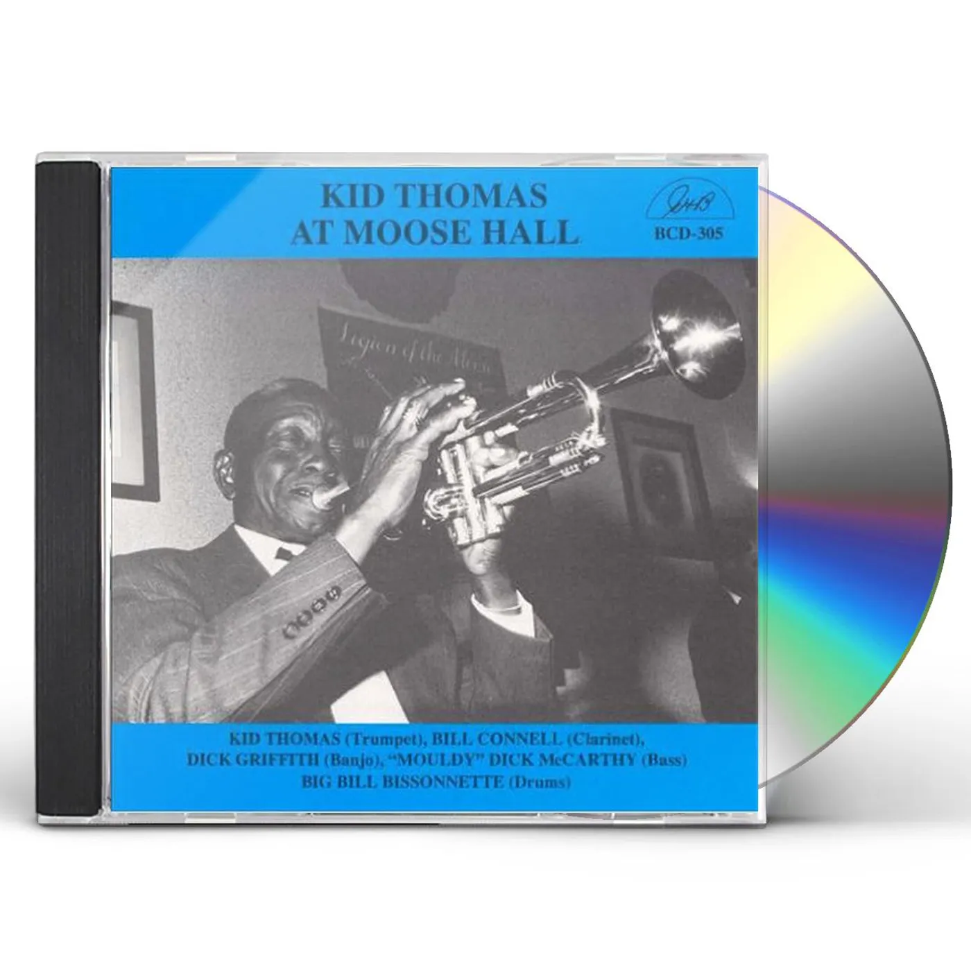 Kid Thomas AT MOOSE HALL CD