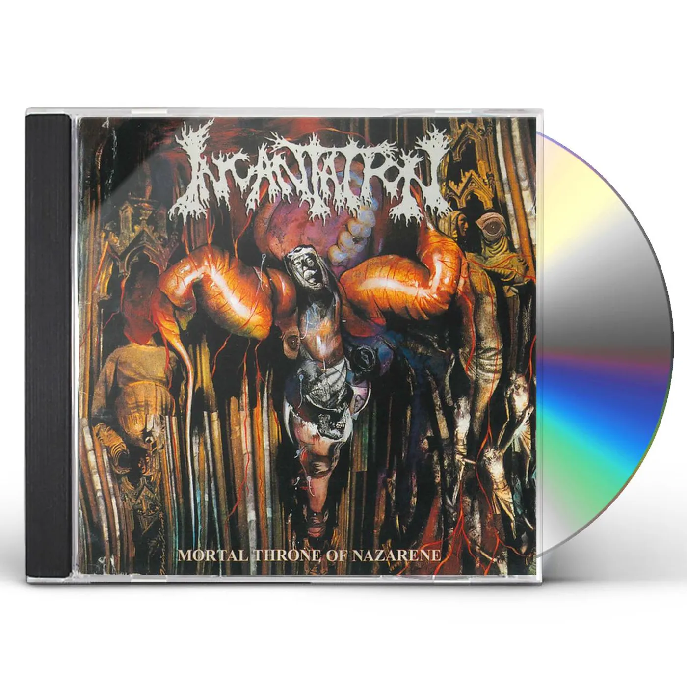 Incantation MORTAL THRONE OF NAZARENE CD