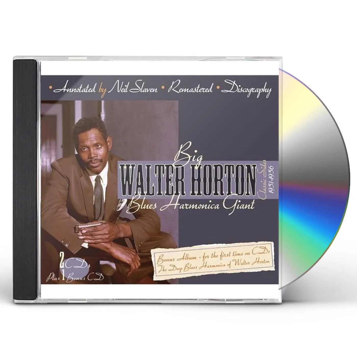 Walter Horton BLUES HARMONICA GIANT CD