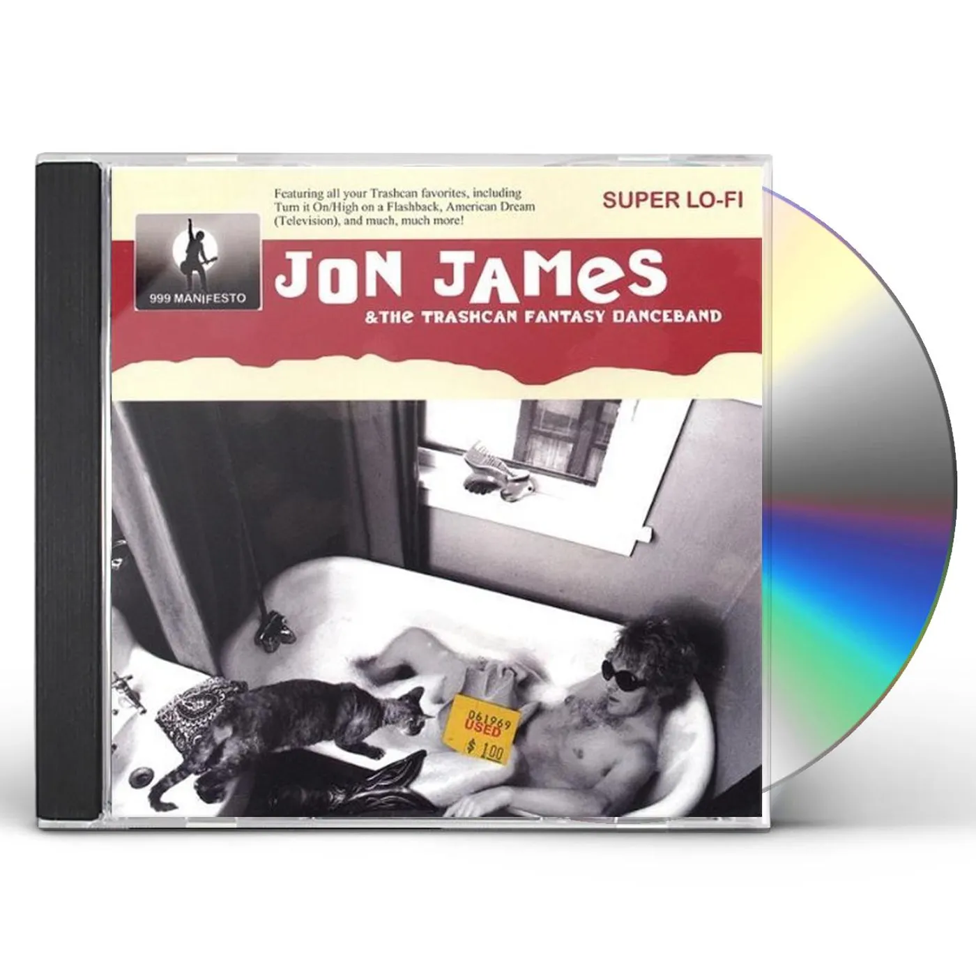 JON JAMES & THE TRASHCAN FANTASY DANCEBAND CD