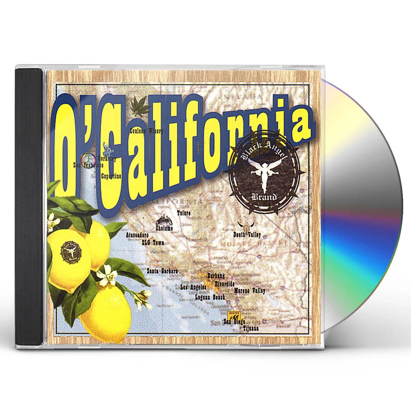 Black Angel 1412067 O' CALIFORNIA CD