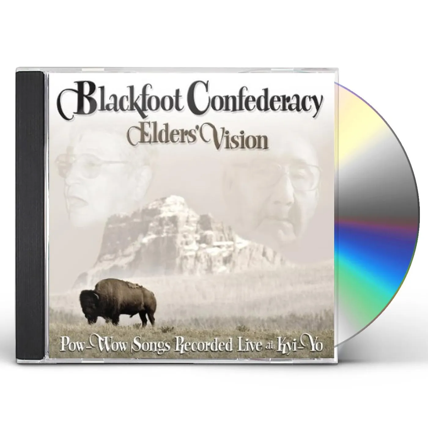 Blackfoot Confederacy ELDERS VISION: POW-WOW SONGS RECORDED LIVE AT KYI CD