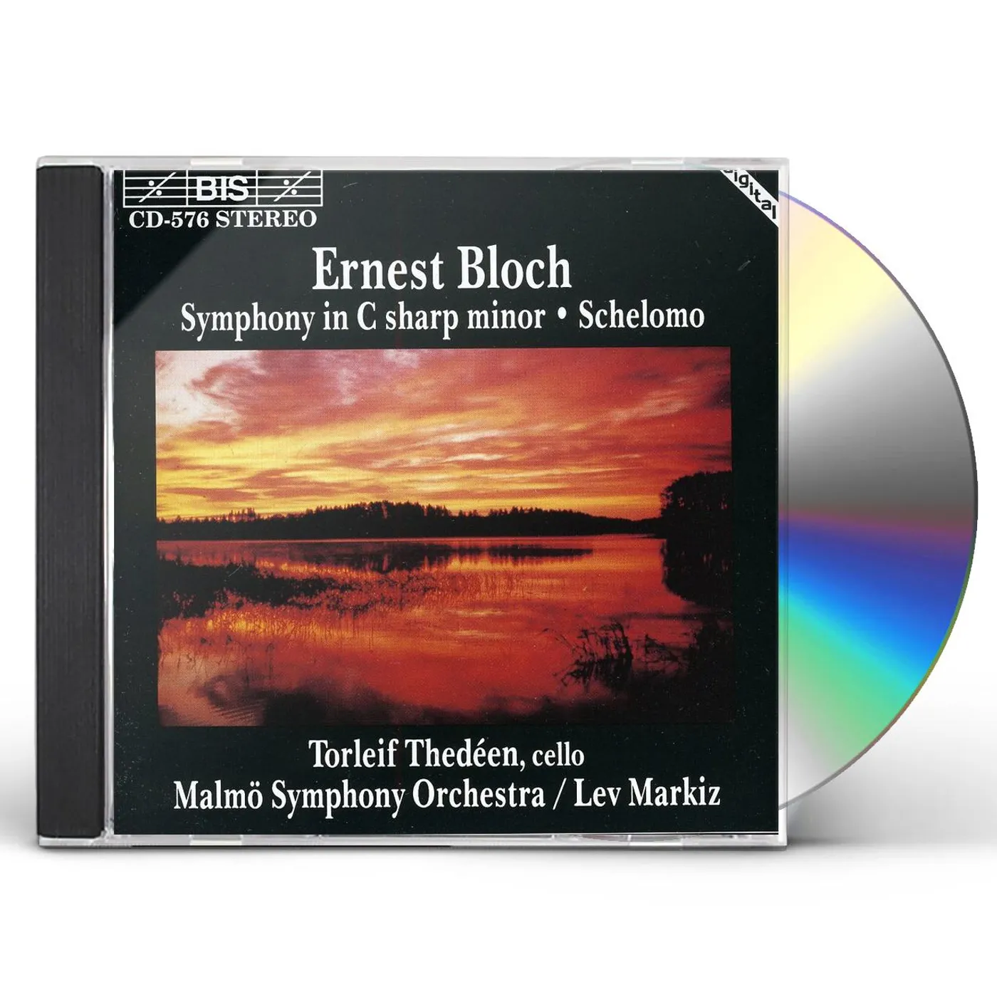 Ernest Bloch BLOCH: SYMPHONY IN C SHARP MIN CD