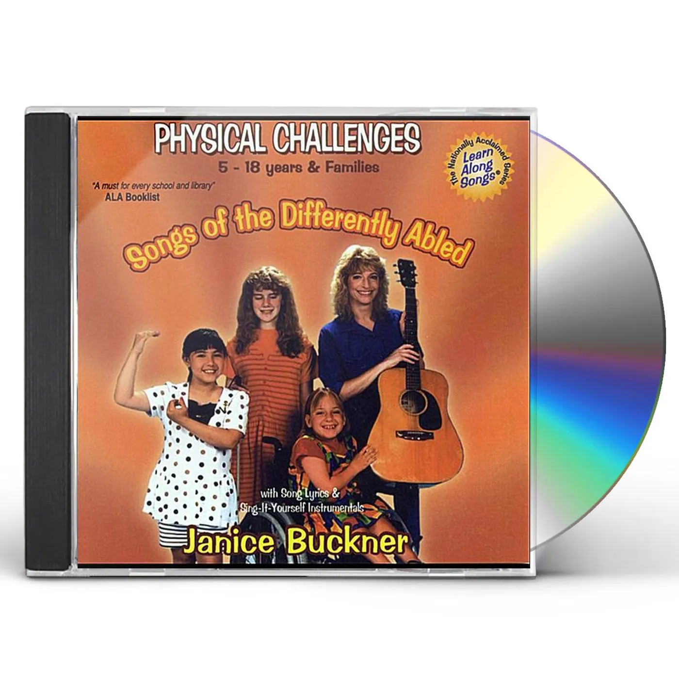 Janice Buckner SONGS OF THE DIFFERENTLY ABLED/PHYSICAL CHALLENGE CD