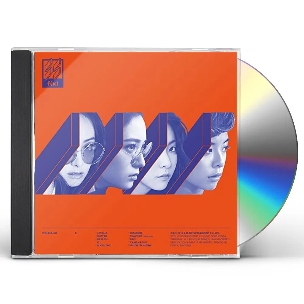 f(x) 4 WALLS (VOL.4) CD