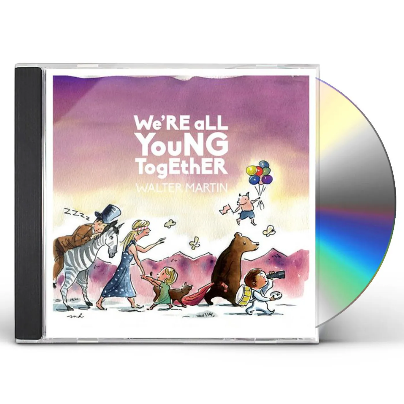 Walter Martin WE'RE ALL YOUNG TOGETHER CD