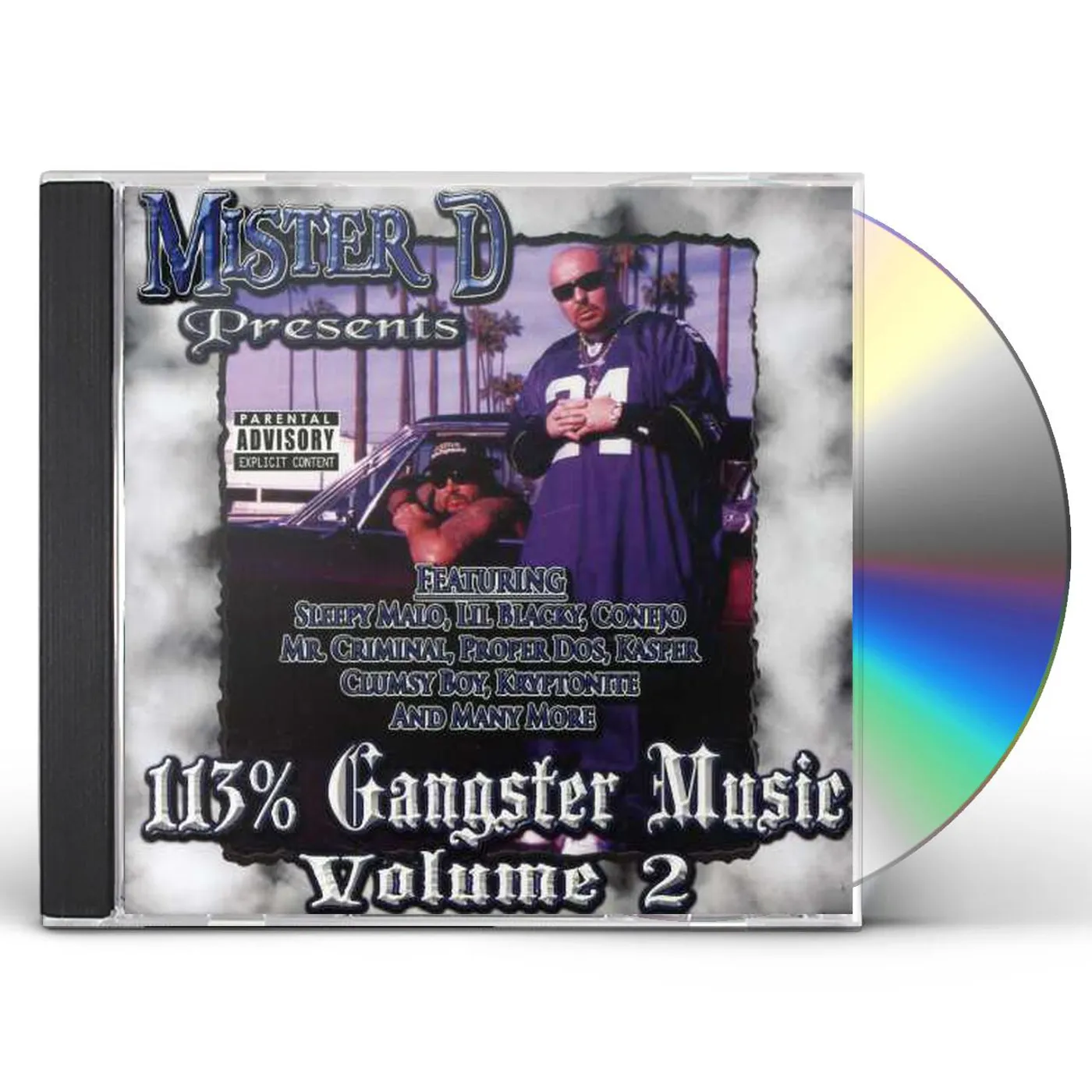Mister D 113% GANGSTER MUSIC 2 CD
