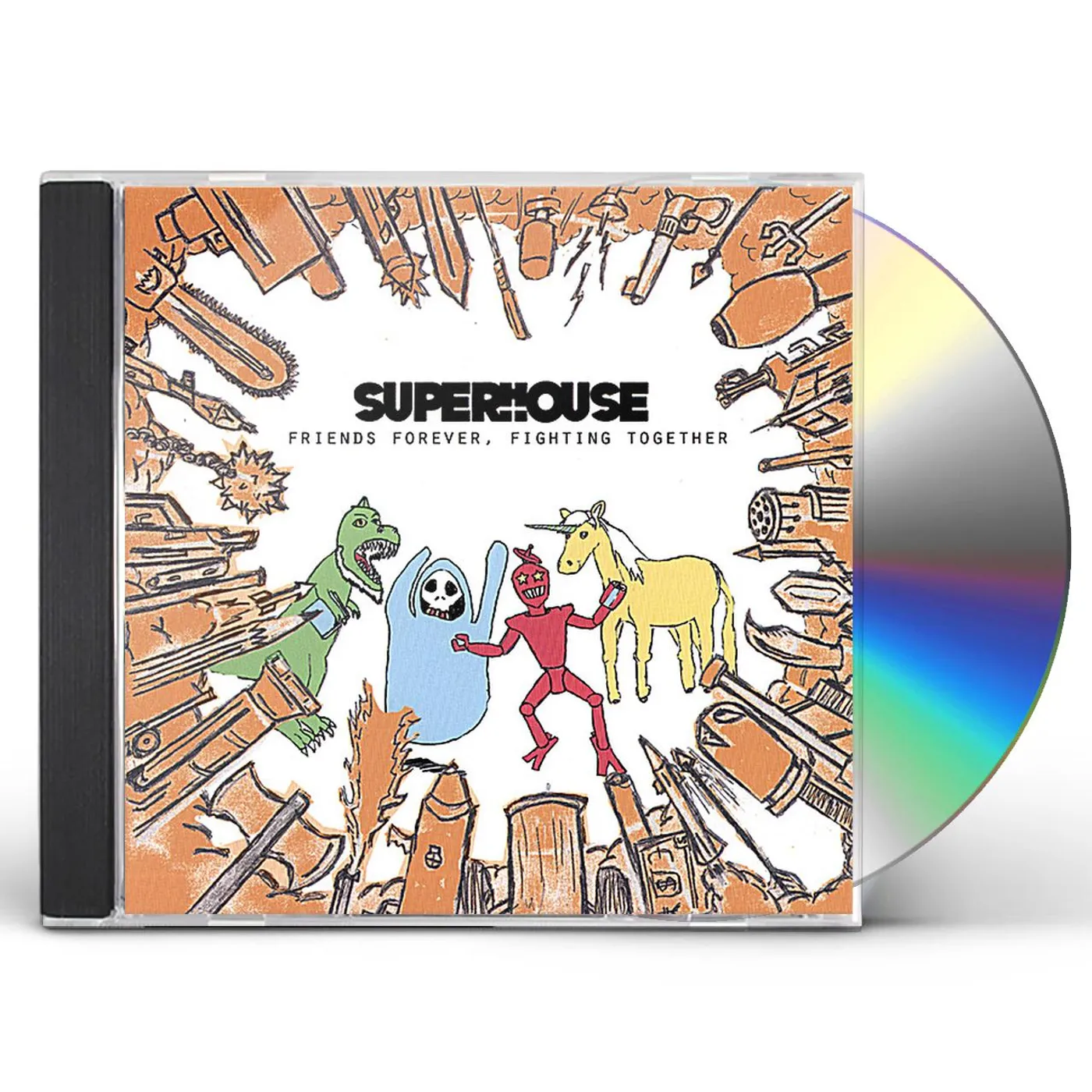 Superhouse FRIENDS FOREVER FIGHTING TOGETHER CD