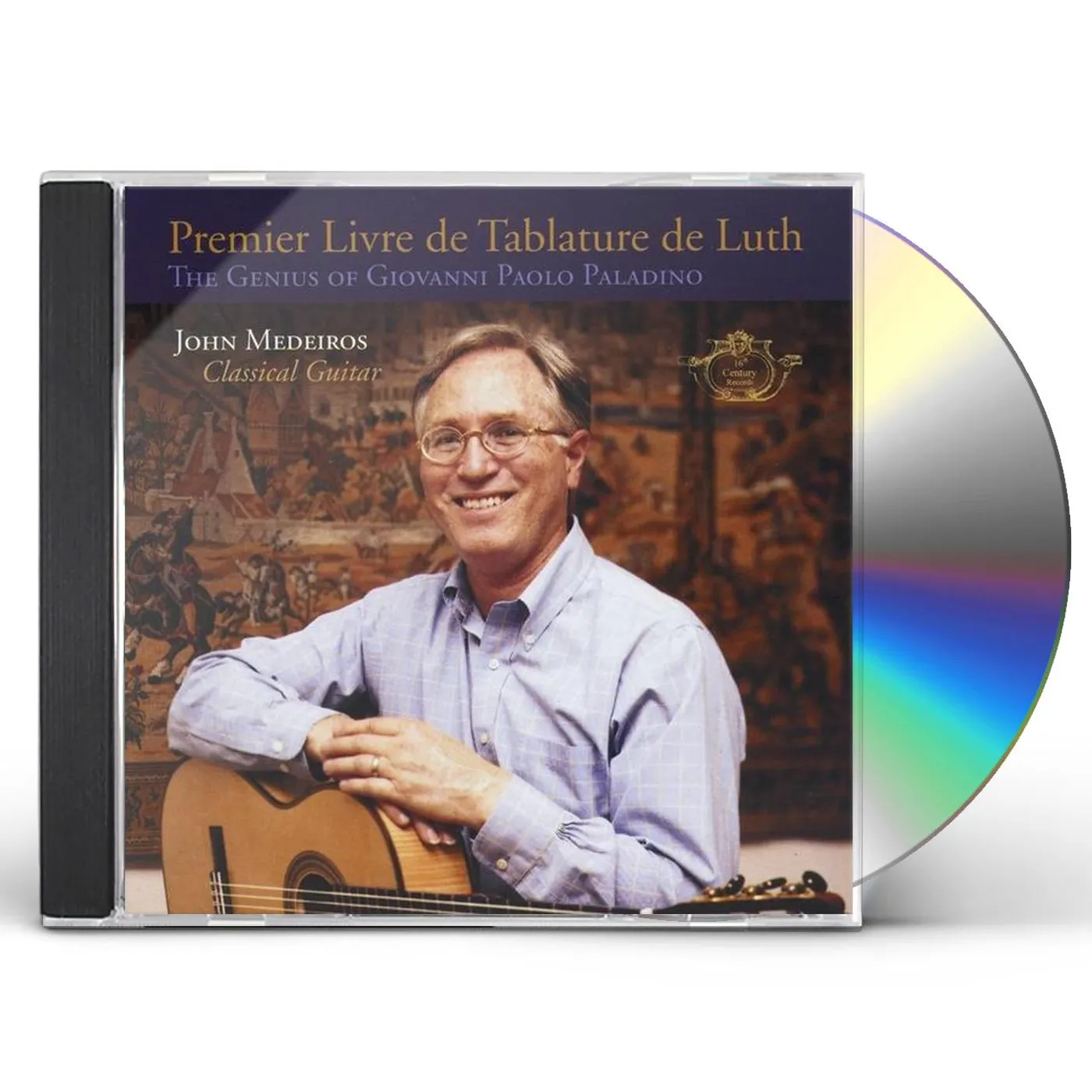John Medeiros PREMIER LIVRE DE TABLATURE DE LUTH CD