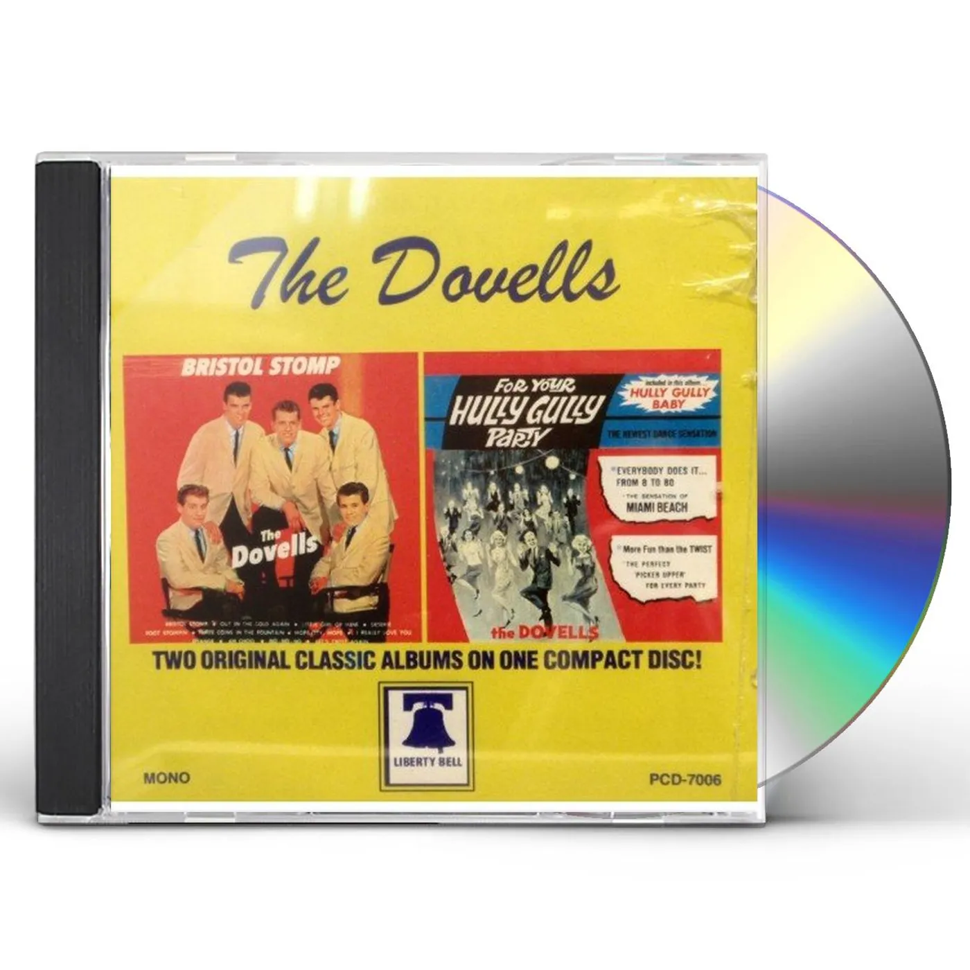 The Dovells BRISTOL STOMP / FOR YOUR HULLY CD