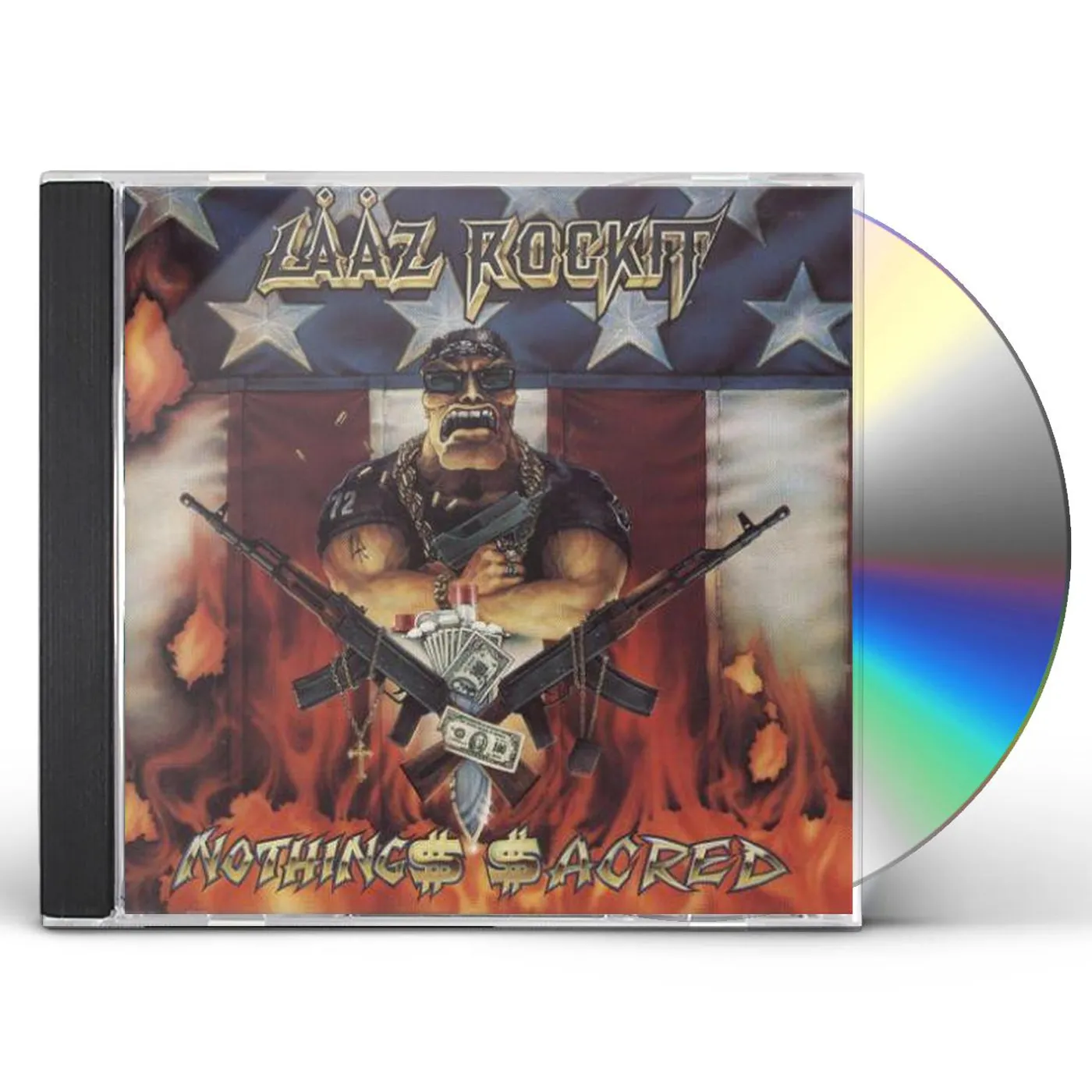 Laaz Rockit NOTHING SACRED CD