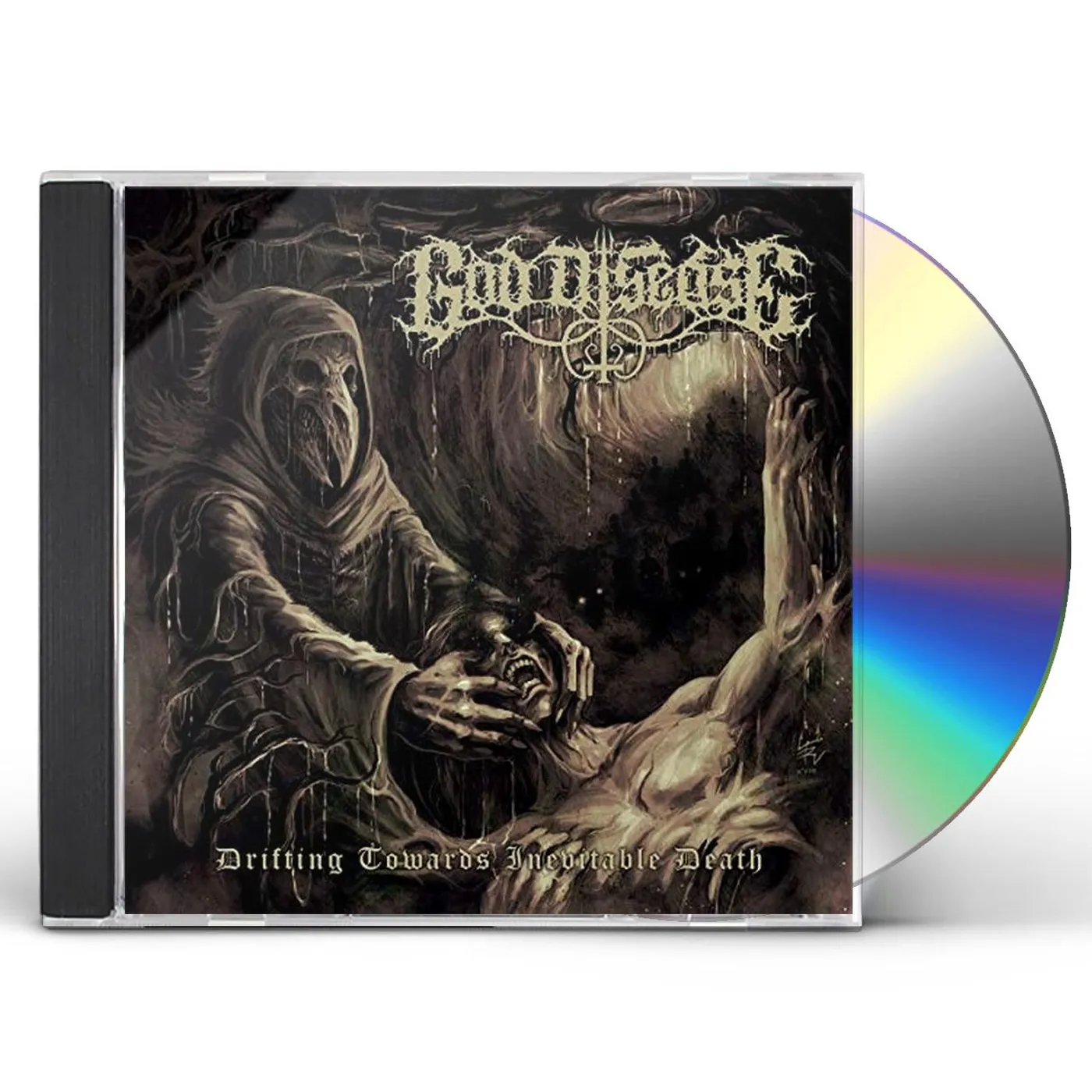 God Disease DRIFTING TOWARDS INEVITABLE DEATH CD