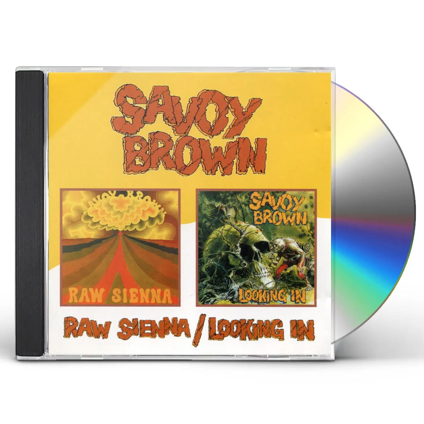 Savoy Brown RAW SIENNA / LOOKING IN CD