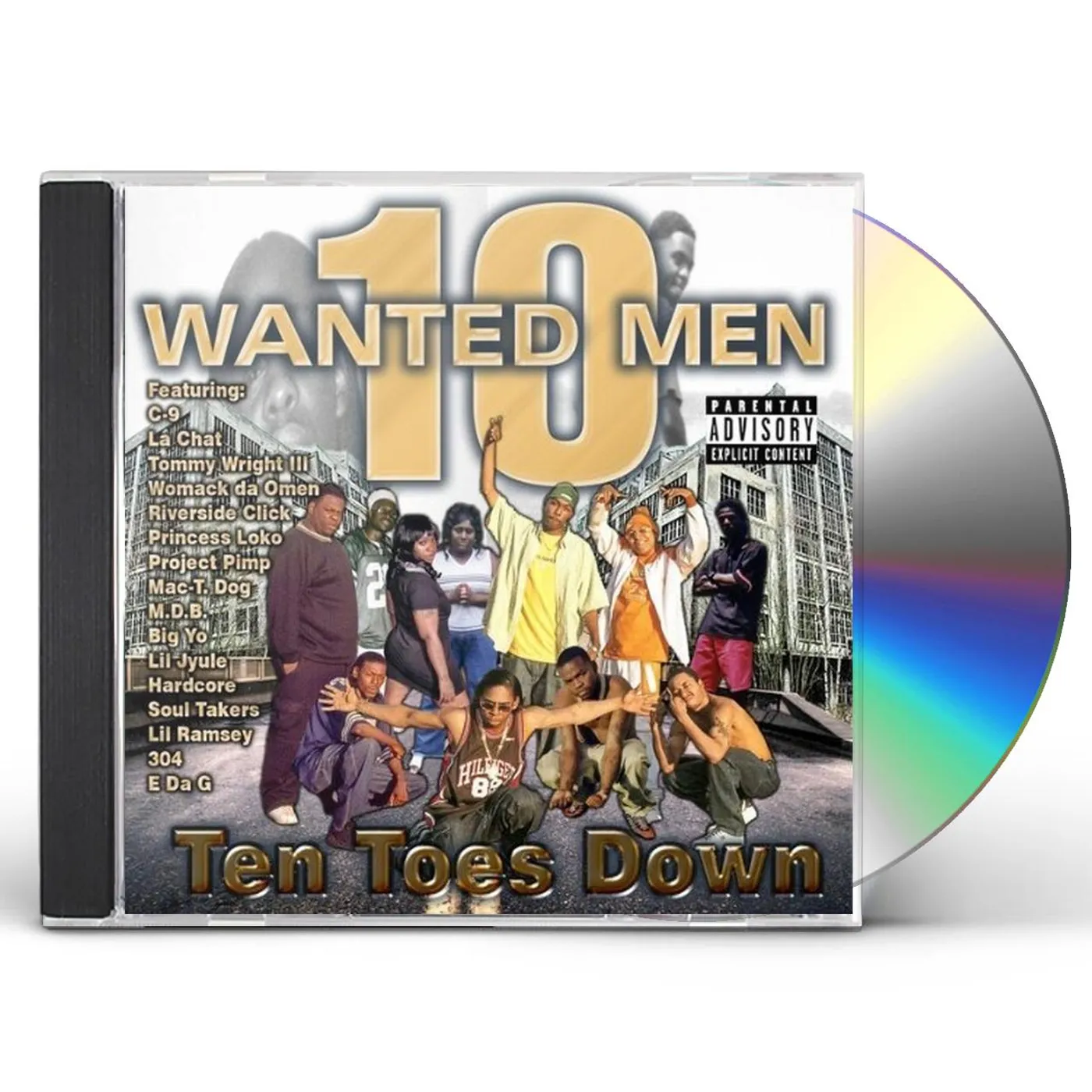 10 Wanted Men TEN TOES DOWN CD