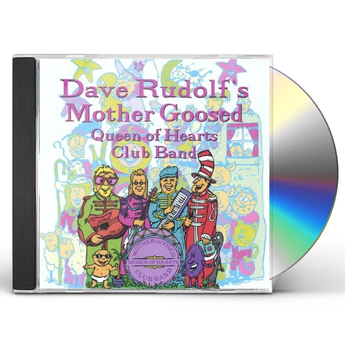 Dave Rudolf MOTHER GOOSED QUEEN OF HEARTS CLUB BAND CD