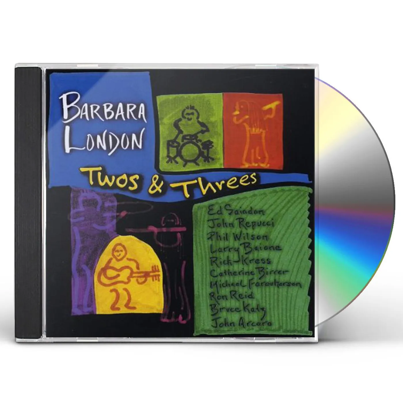 Barbara London TWOS & THREES CD