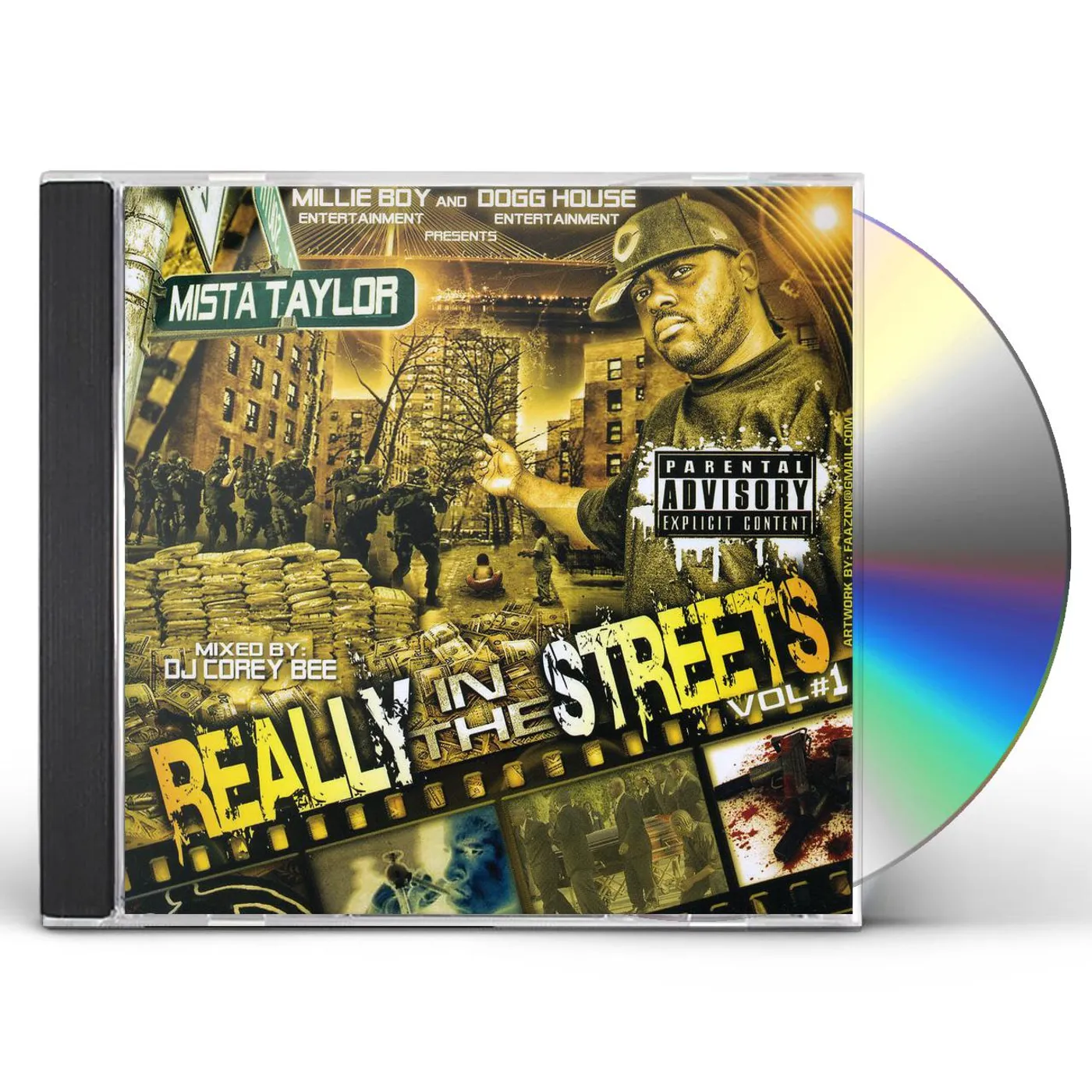 Mista Taylor REALLY IN THE STREETS CD