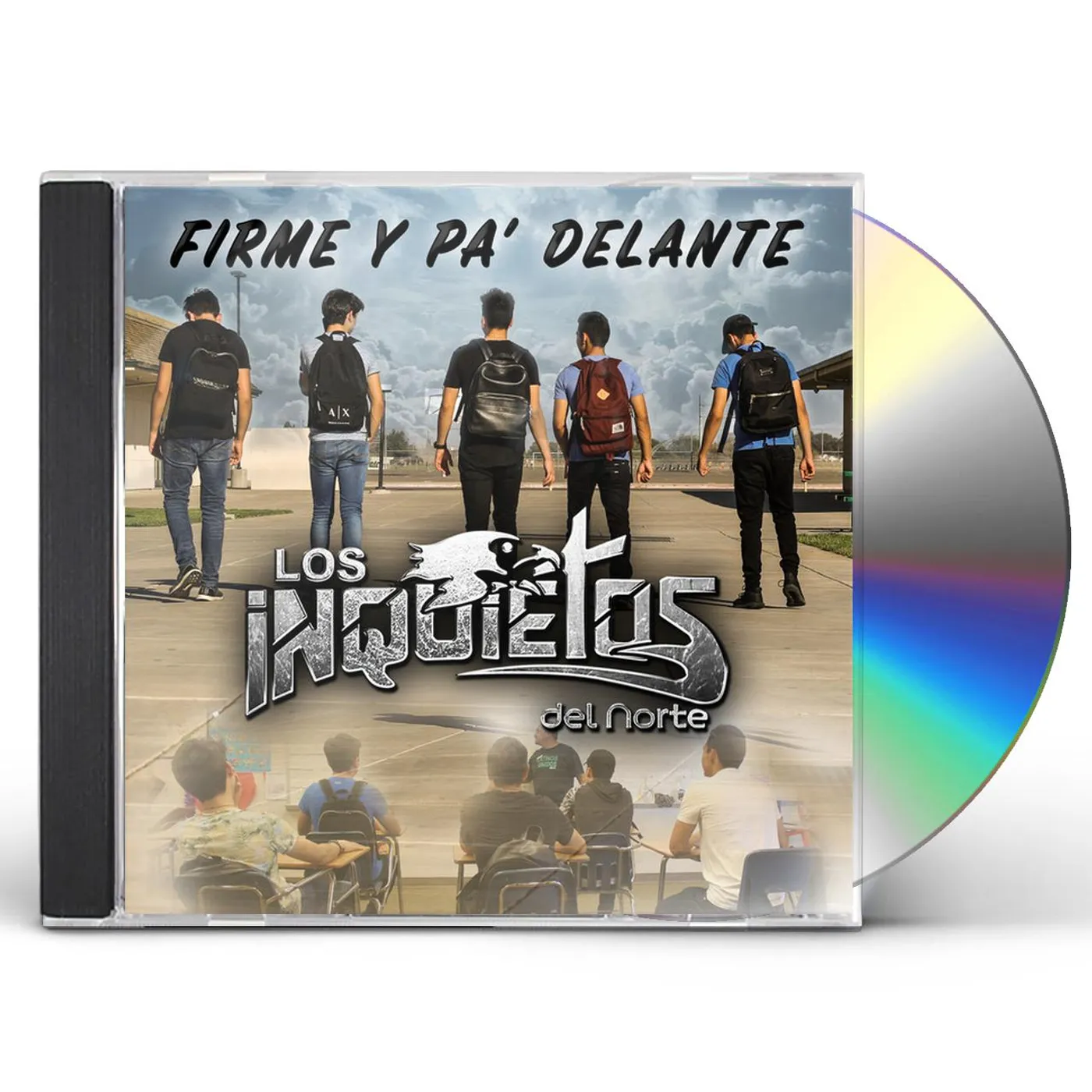 Los Inquietos Del Norte FIRME Y PA'DELANTE CD