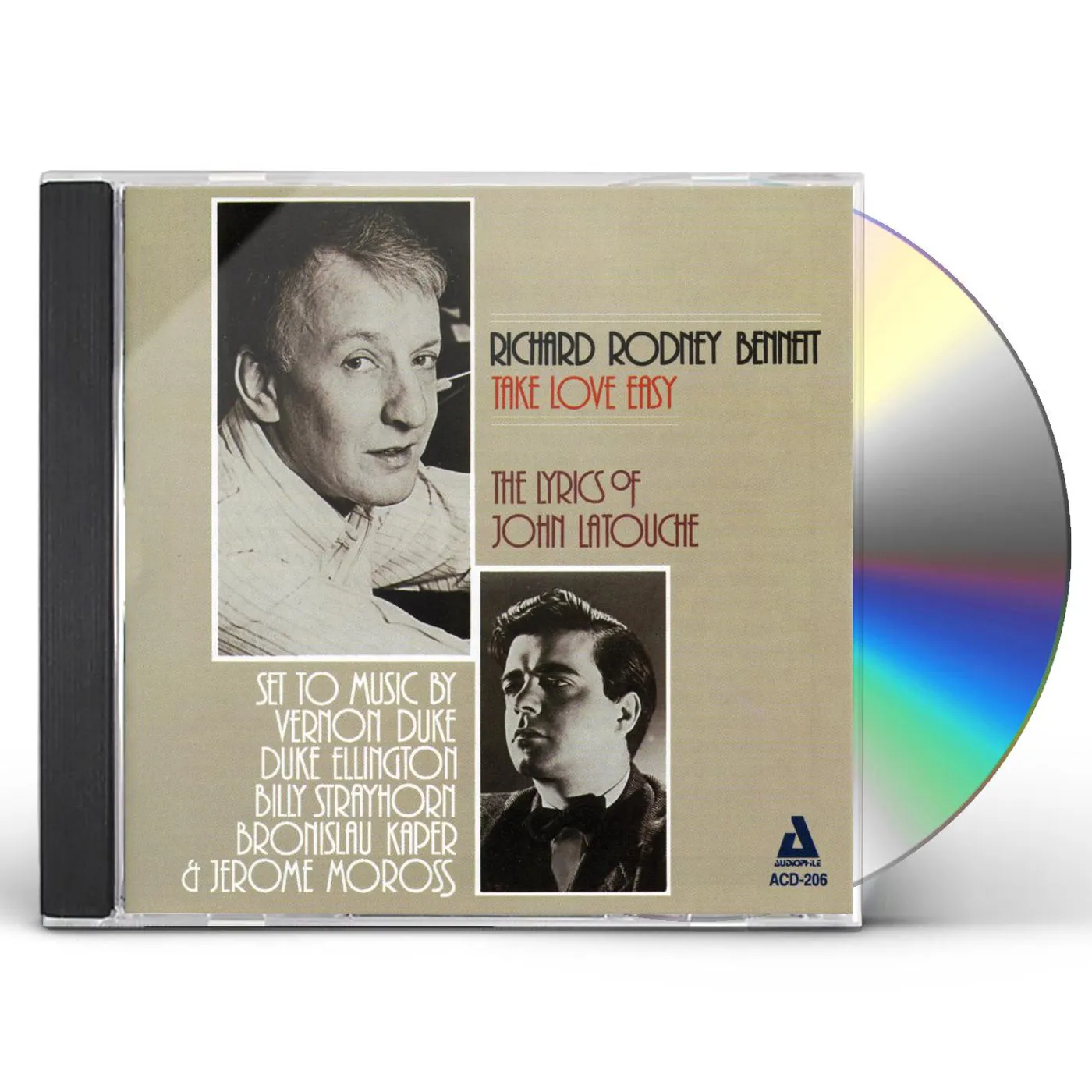Richard Rodney Bennett TAKE LOVE EASY CD