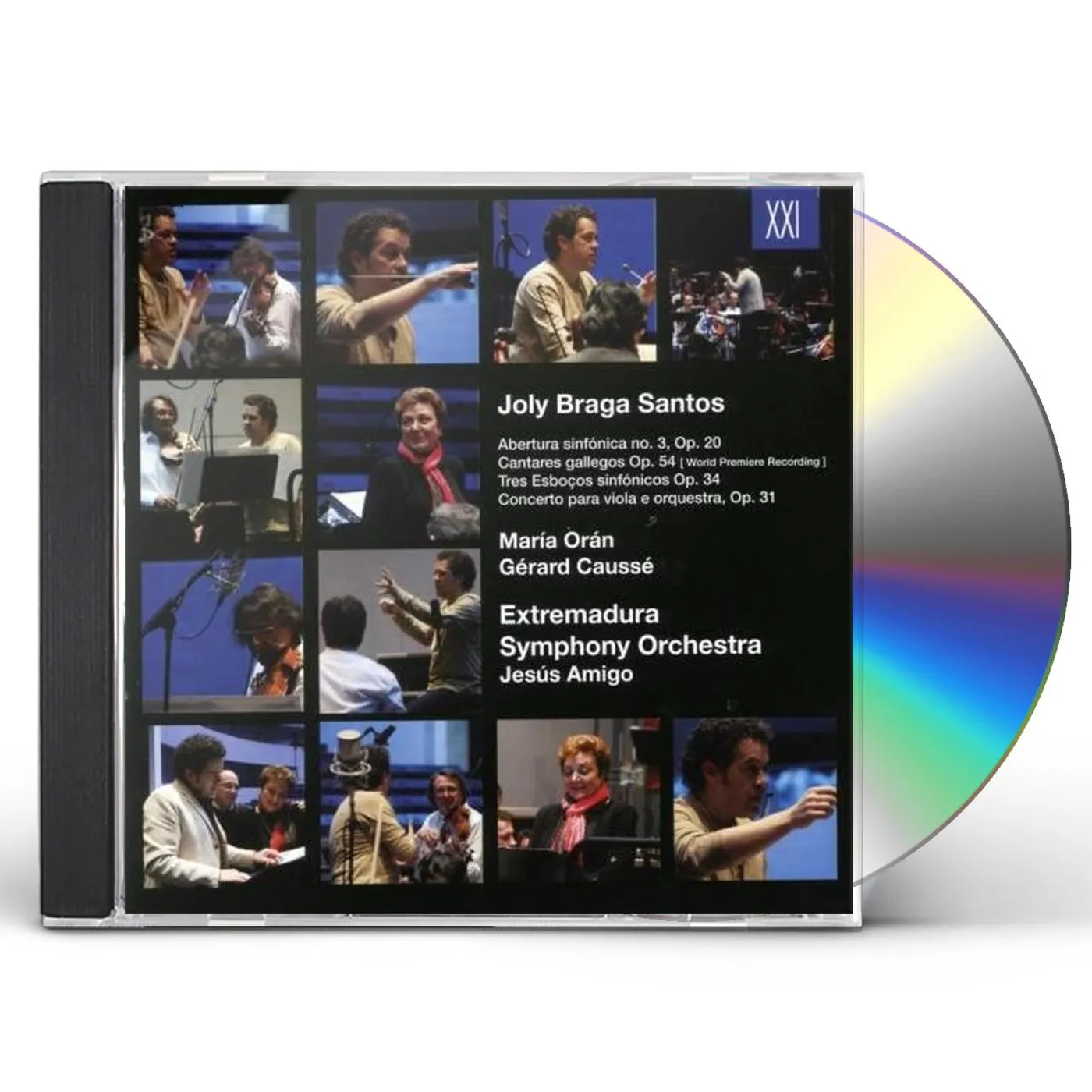 Joly Braga Santos ABERTURA SINFONICA NO.3-CANTARES GALLEGOS-TRES ESC CD