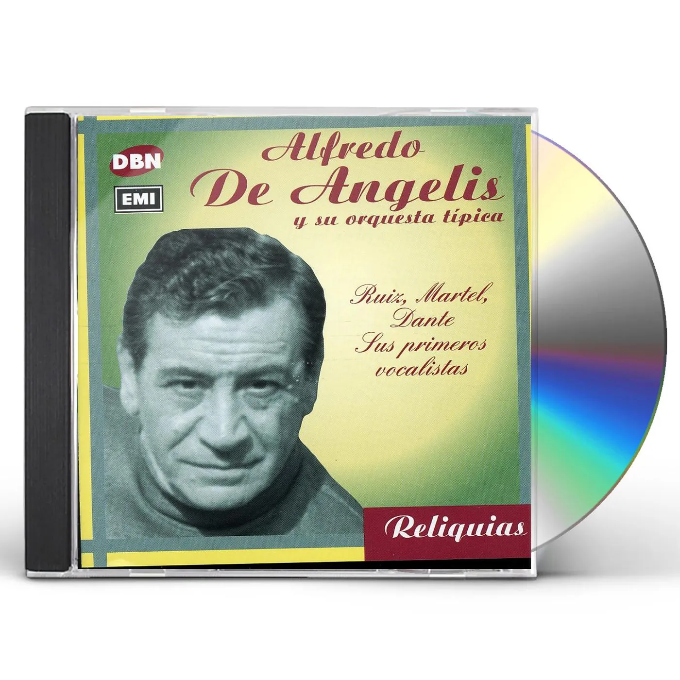 Alfredo De Angelis RUIZ/MARTEL/DANTE SUS PRIMEROS VOCALISTAS CD