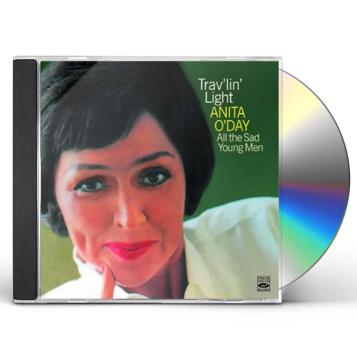 Anita O'Day TRAV'LIN LIGHT / ALL THE SAD YOUNG MEN CD