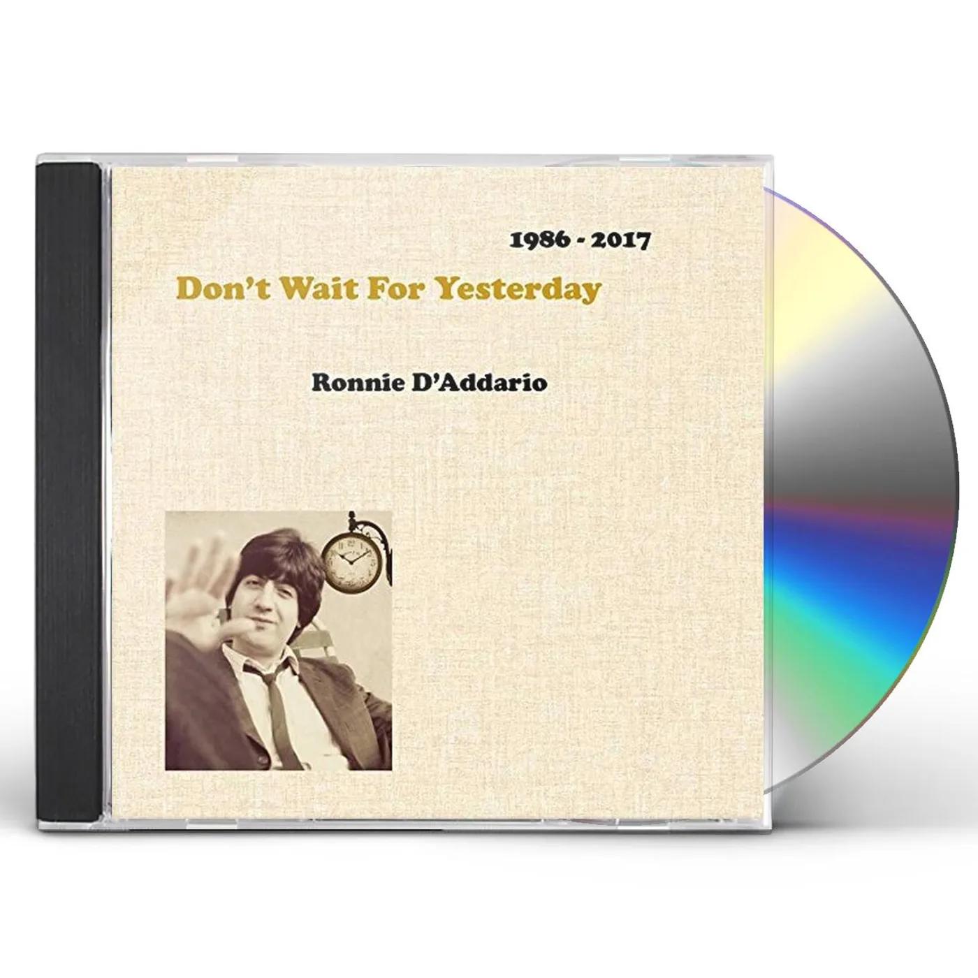 Ronnie D'Addario DON'T WAIT FOR YESTERDAY 186 - 2017 CD