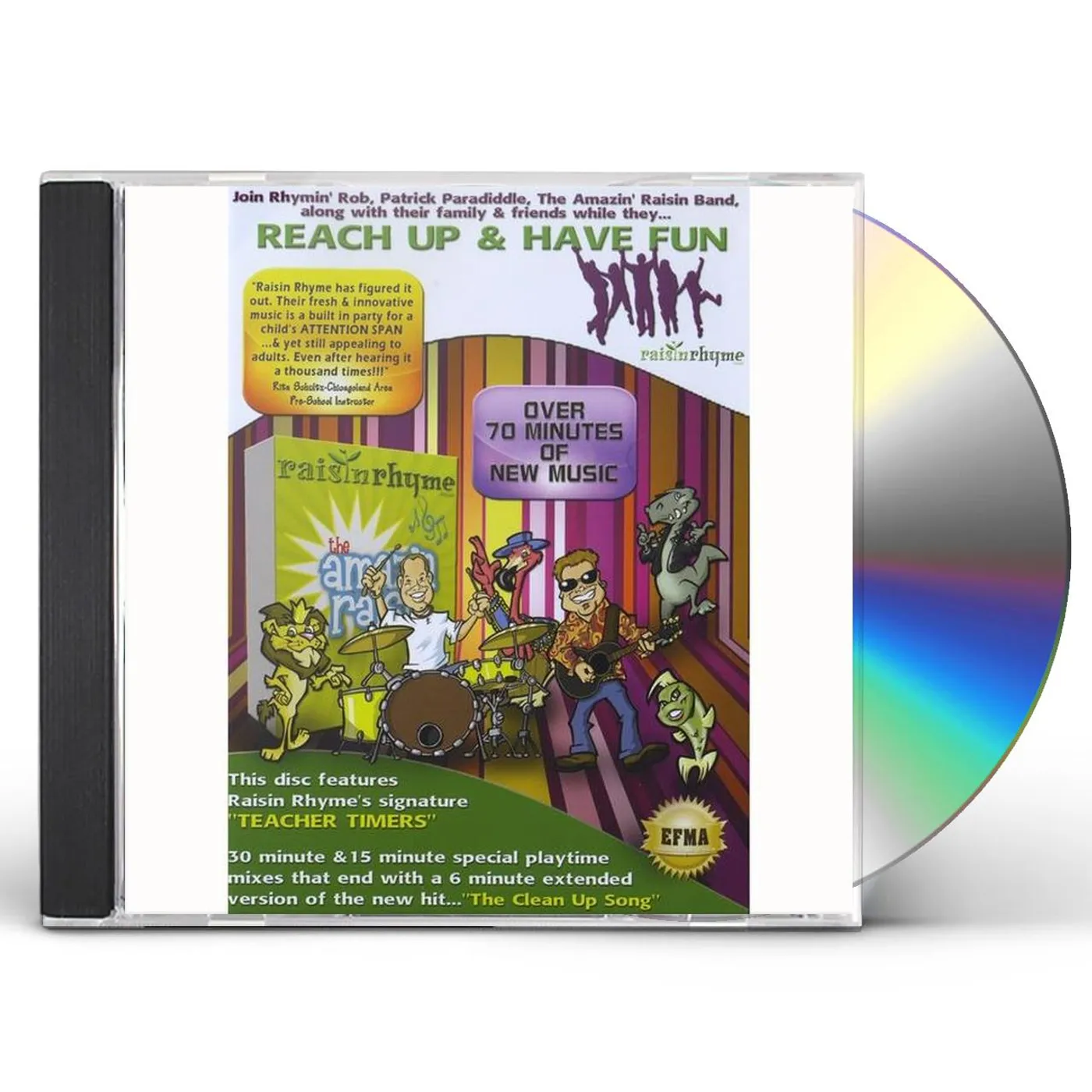 Raisin Rhyme REACH UP & HAVE FUN CD