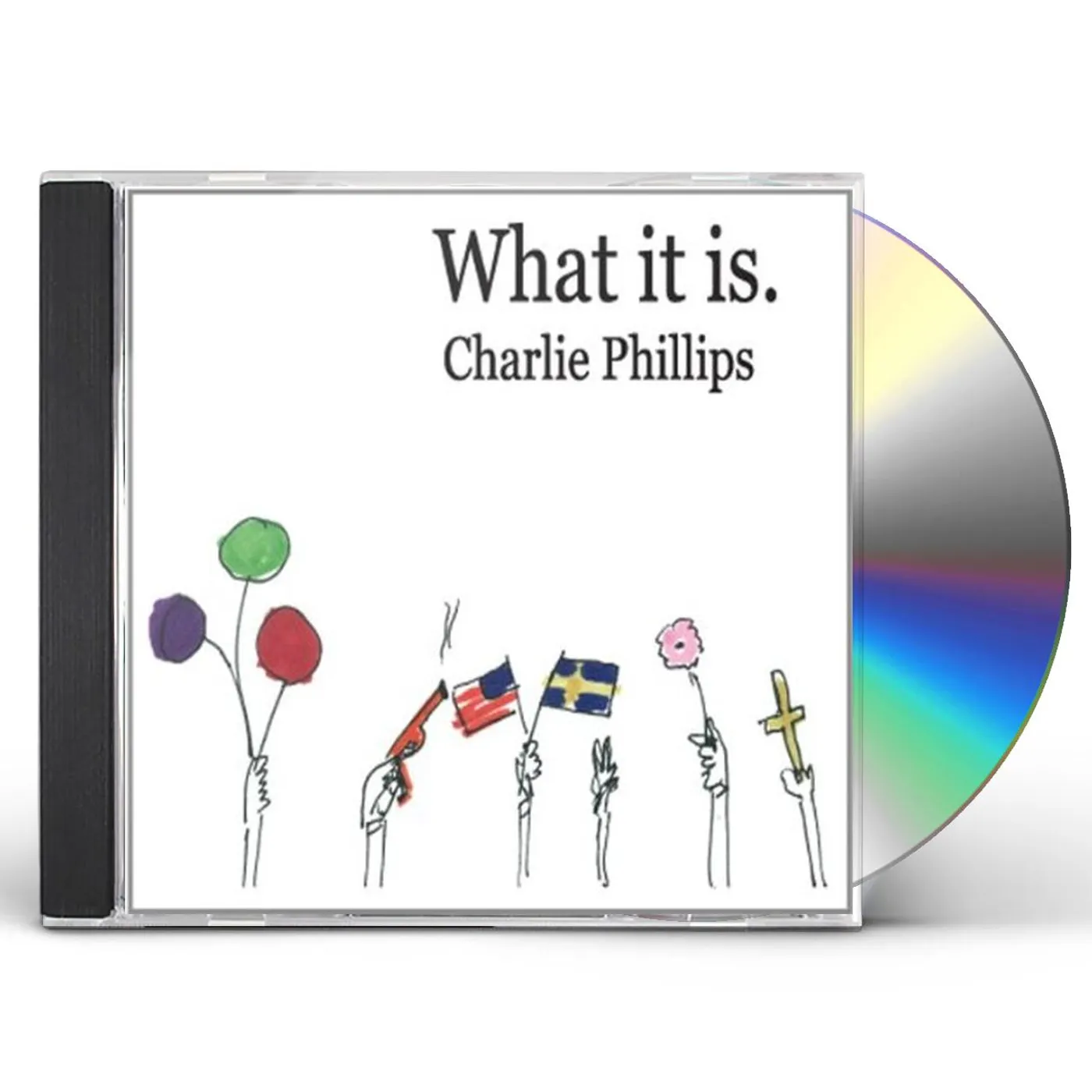 Charlie Phillips WHAT IT IS. CD