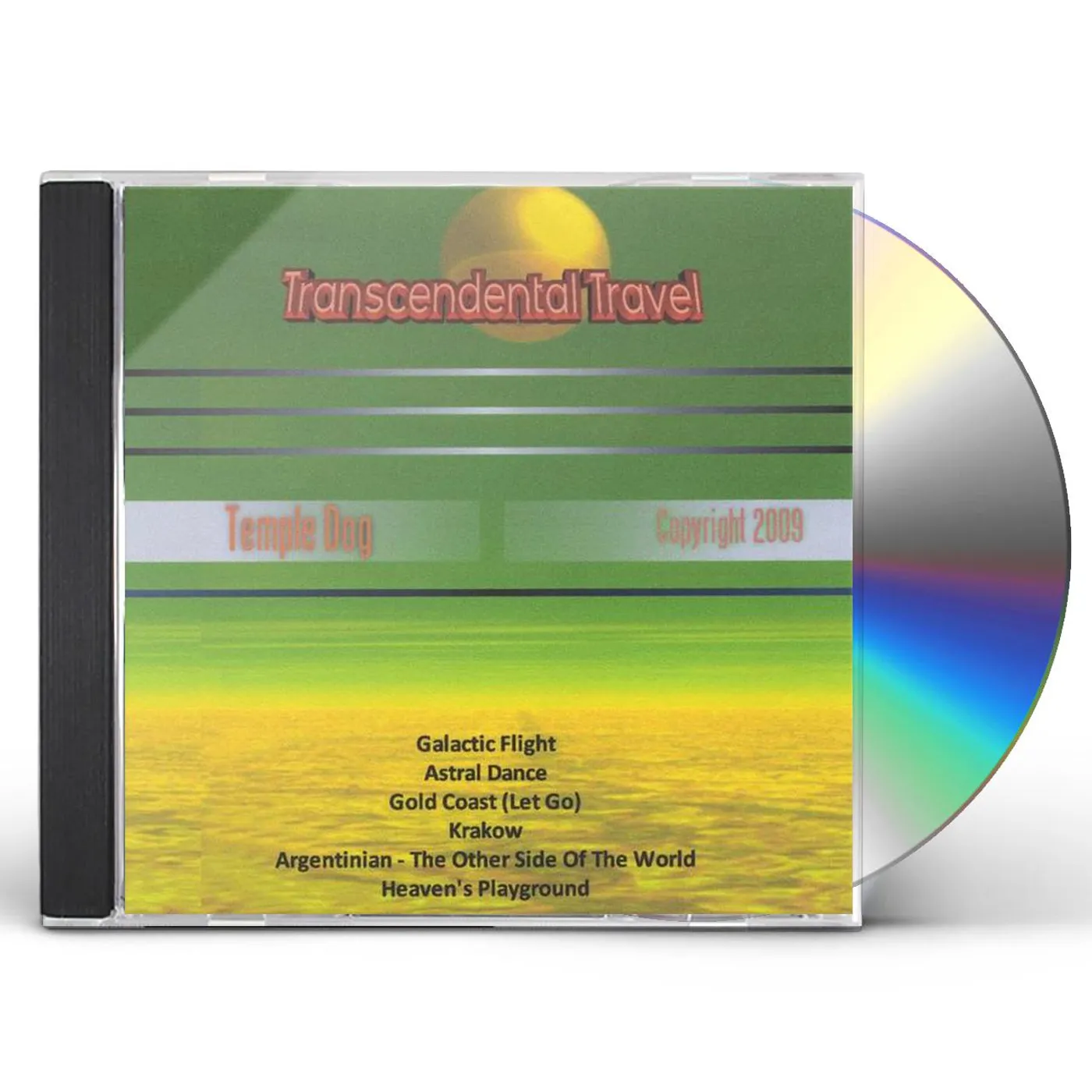 Temple Dog TRANSCENDENTAL TRAVEL CD