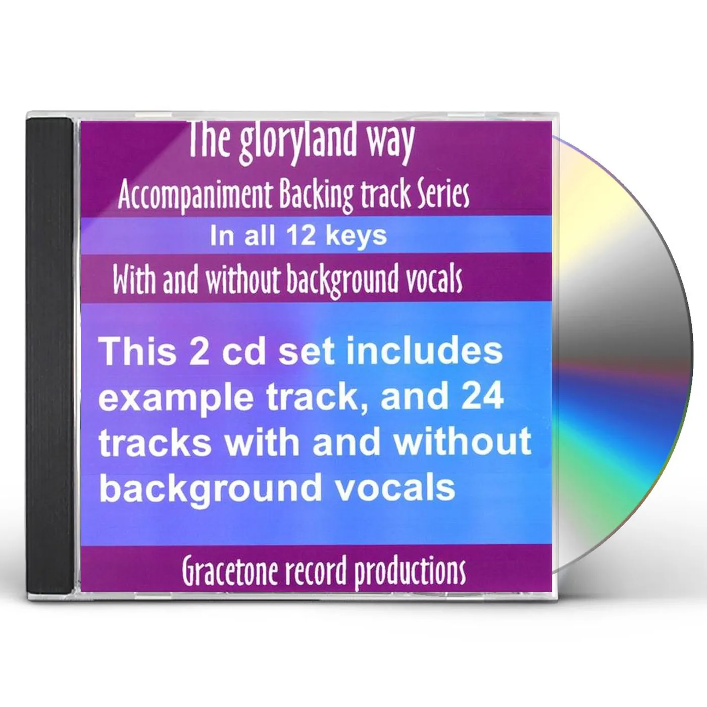 Matthews & Maz GLORYLAND WAY ACCOMPANIMENT BACKING TRACK SERIES CD