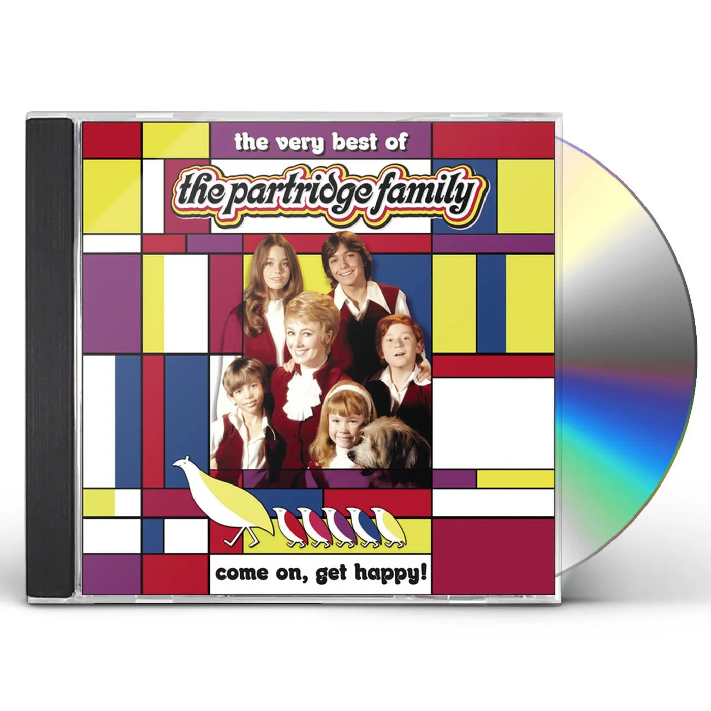 The Partridge Family COME ON GET HAPPY: VERY BEST OF CD