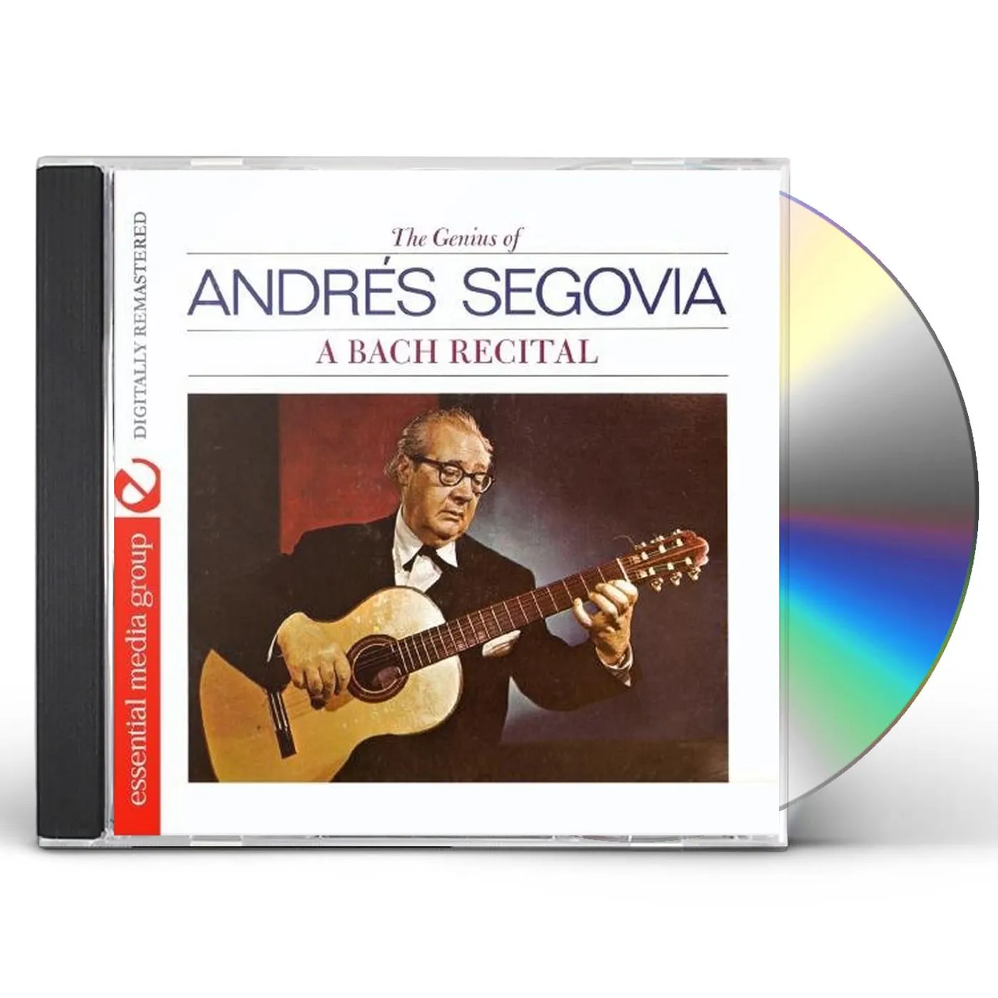 Andres Segovia BACH RECITAL CD