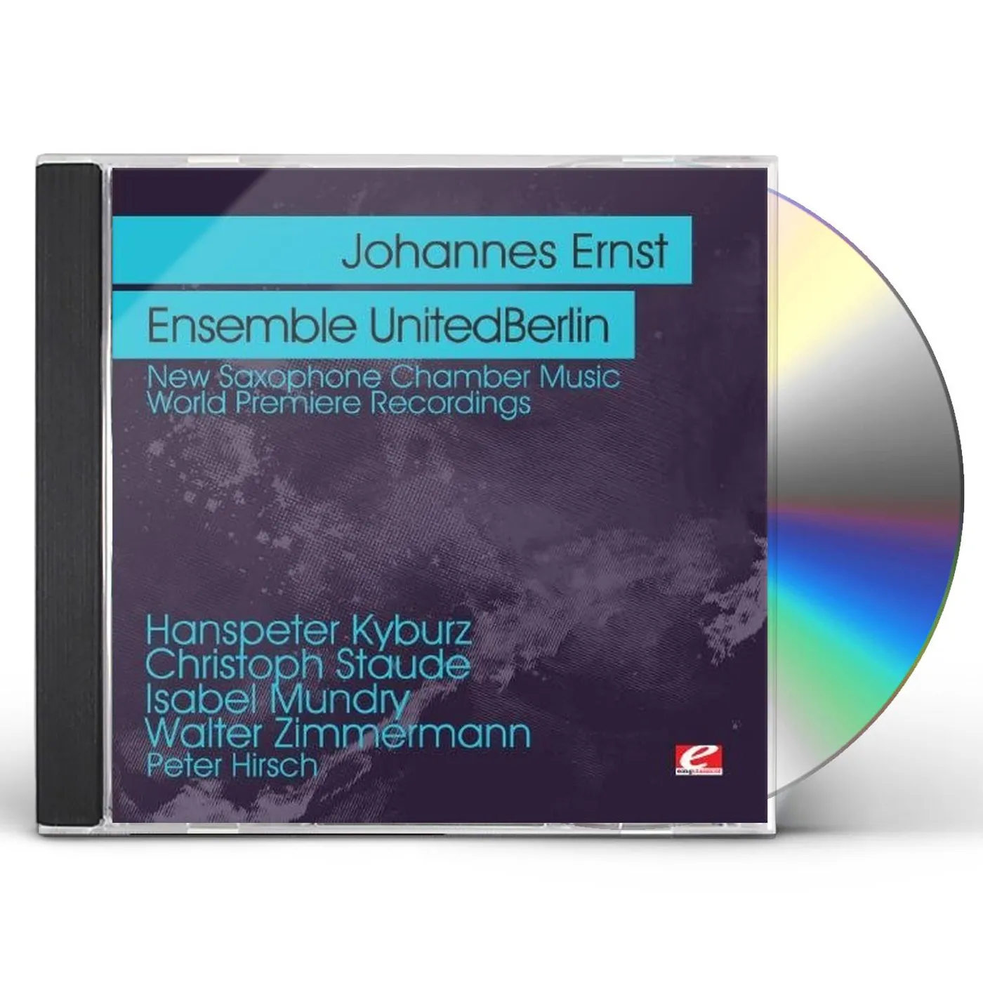 Johannes Ernst NEW SAXOPHONE CHAMBER MUSIC CD