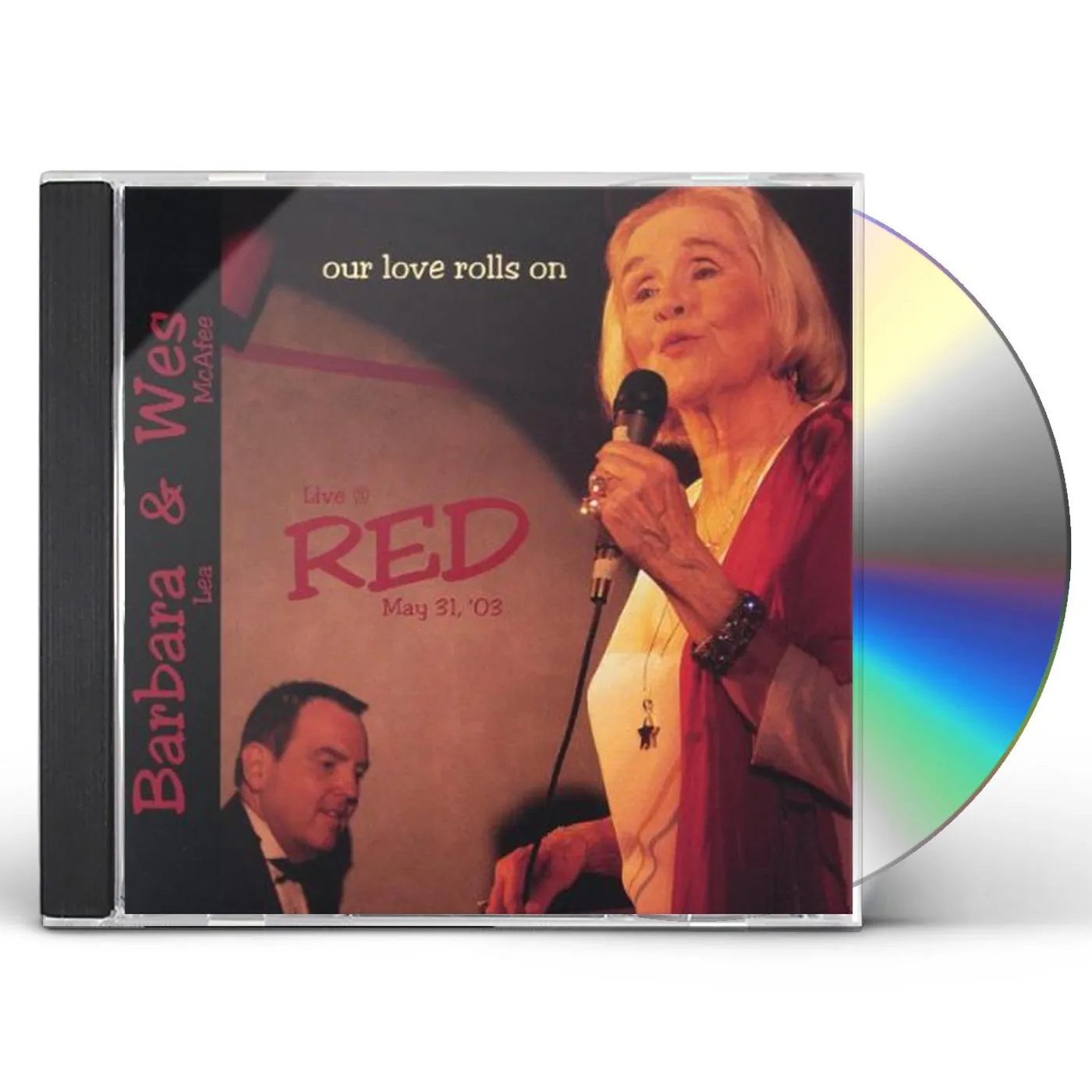 Barbara Lea OUR LOVE ROLLS ON CD