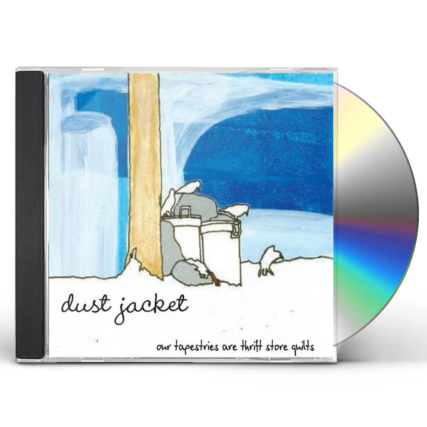 Dust Jacket OUR TAPESTRIES ARE THRIFT STORE QUILTS CD