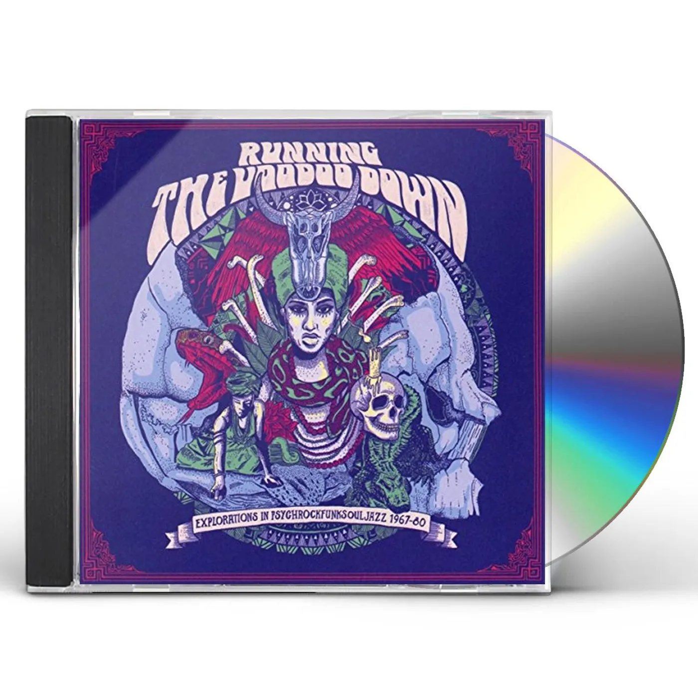 Various Artists  RUNNING THE VOODOO DOWN: EXPLORATIONS IN PSYCHROCKFUNKSOULJAZZ 1967-80 CD