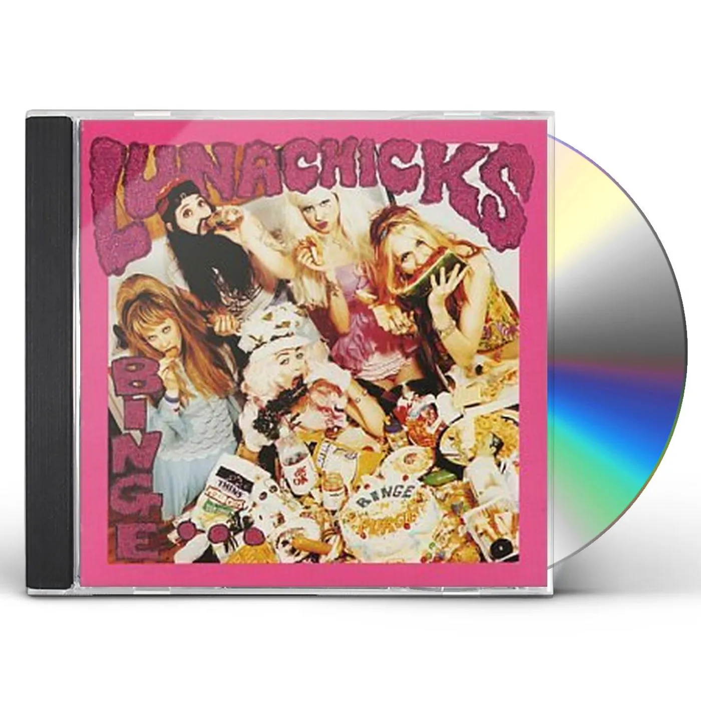Lunachicks BINGE & BURGE CD